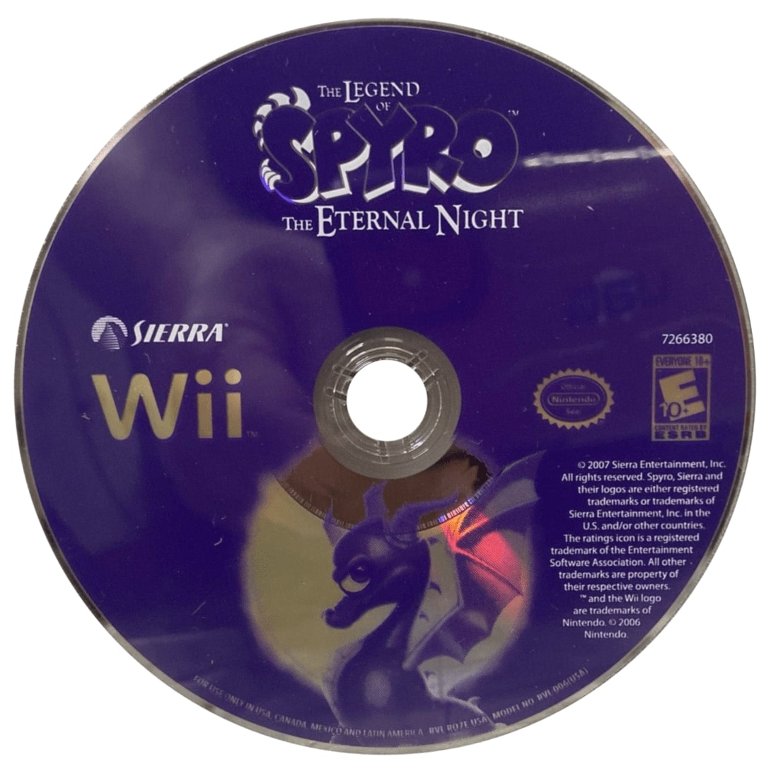 The Legend of Spyro: The Eternal Night Wii - Video Game - Used - CaveGamers - Image 3