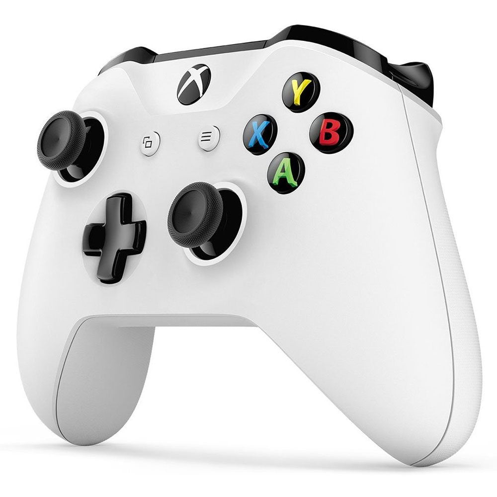 Xbox One Wireless Controller - White - Video Game Accessory - Used - CaveGamers - Image 2
