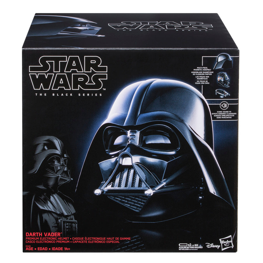 Star Wars: The Black Series - Darth Vader Electronic Helmet Prop Replicas - Toys - New - CaveGamers - Image 2