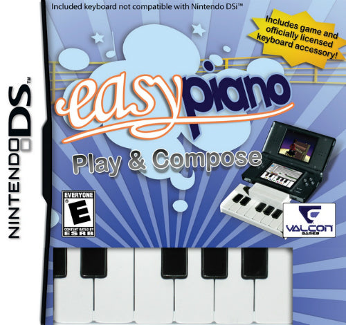 Easy Piano DS - Video Game - Used - CaveGamers