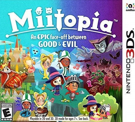 Miitopia 3DS - Video Game - Used - CaveGamers