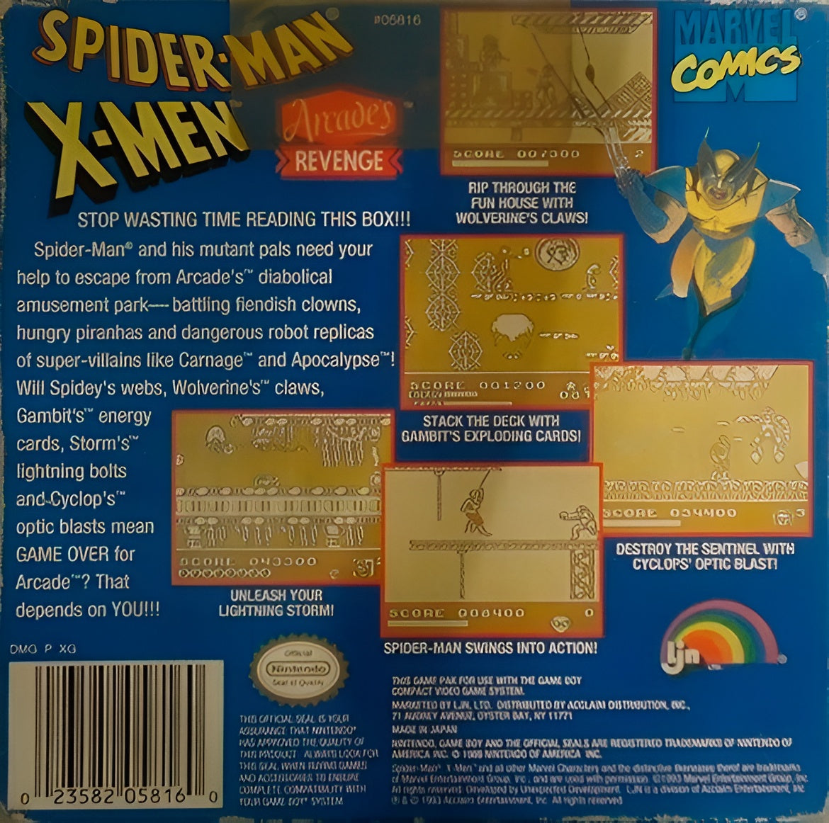 Spider-Man/X-Men: Arcade's Revenge