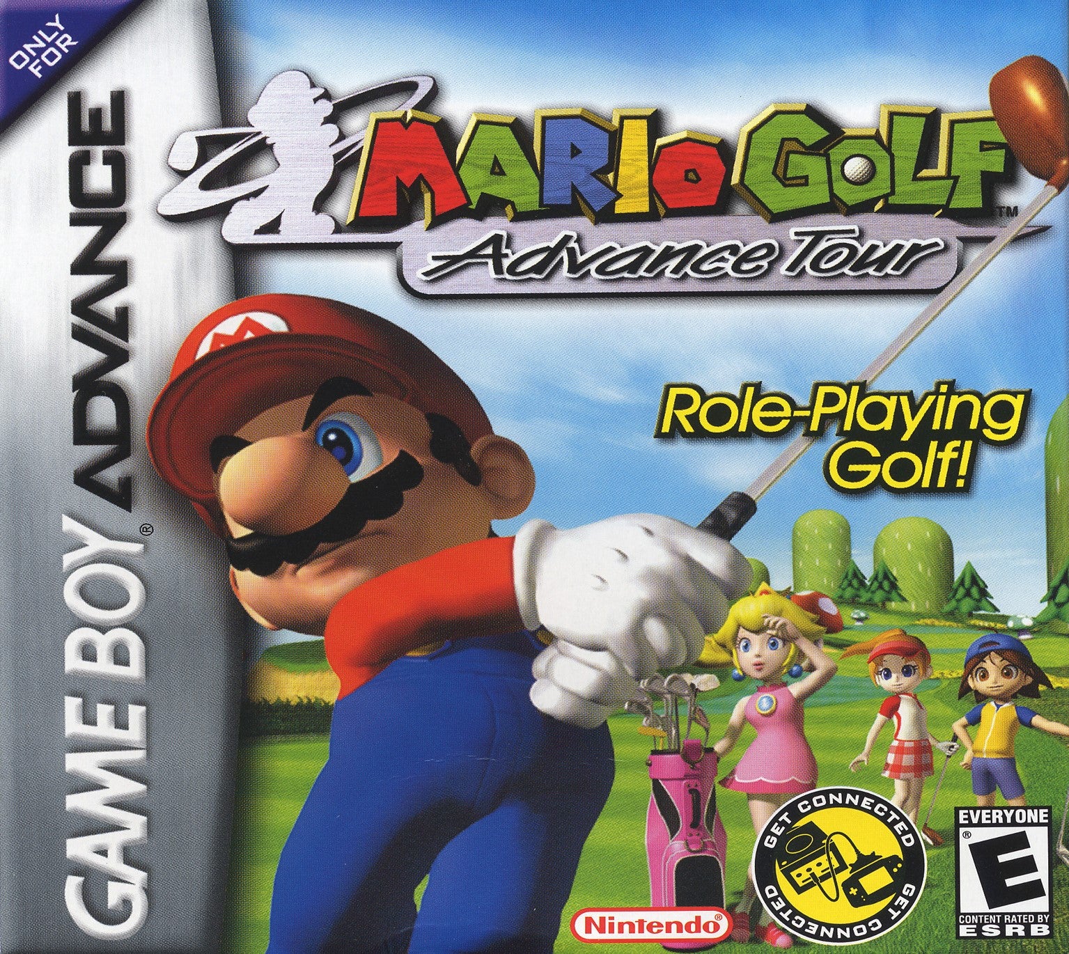 Mario Golf Advance Tour Game Boy Advance - Video Game - Used - CaveGamers