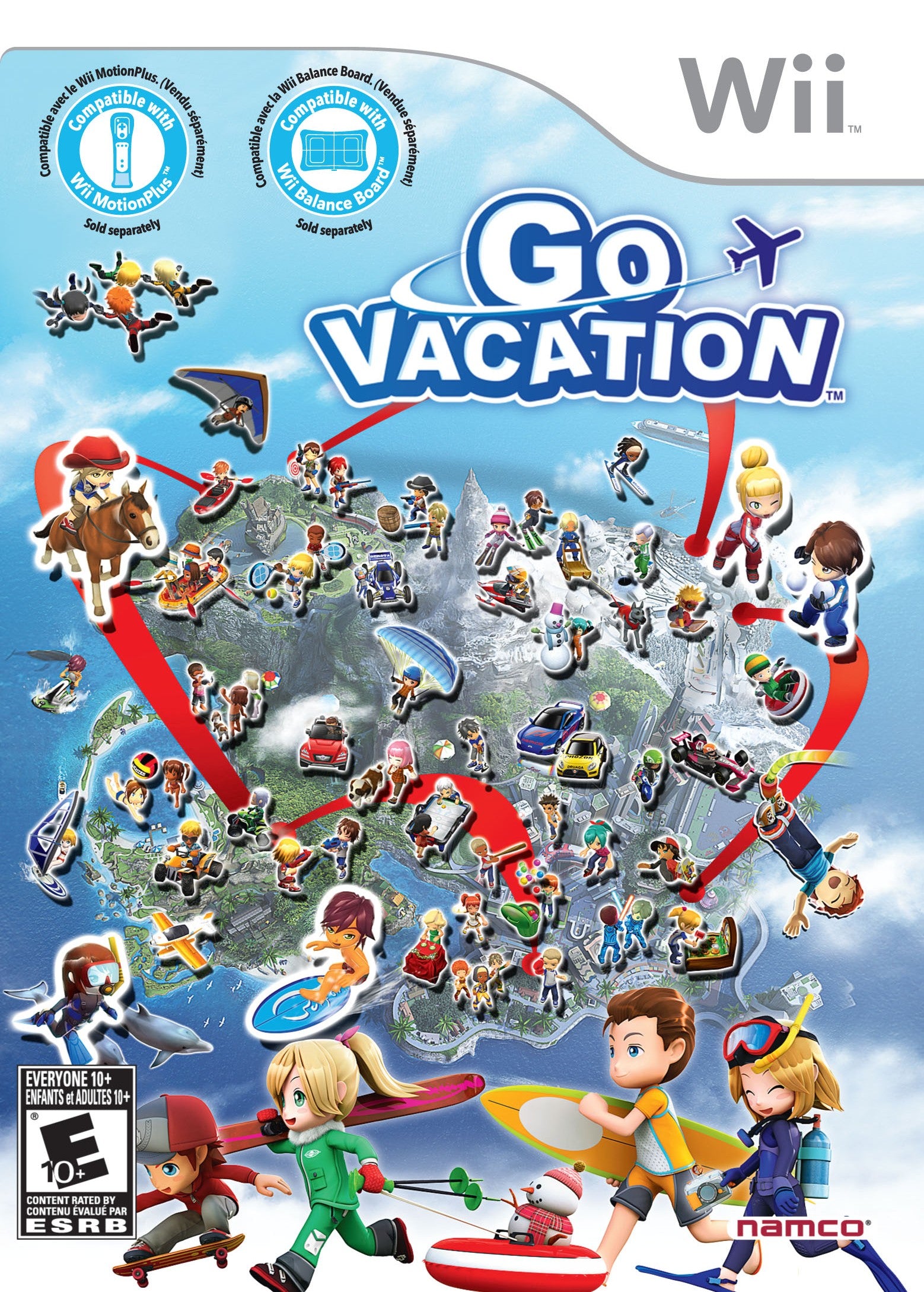 Go Vacation Wii - Video Game - Used - CaveGamers