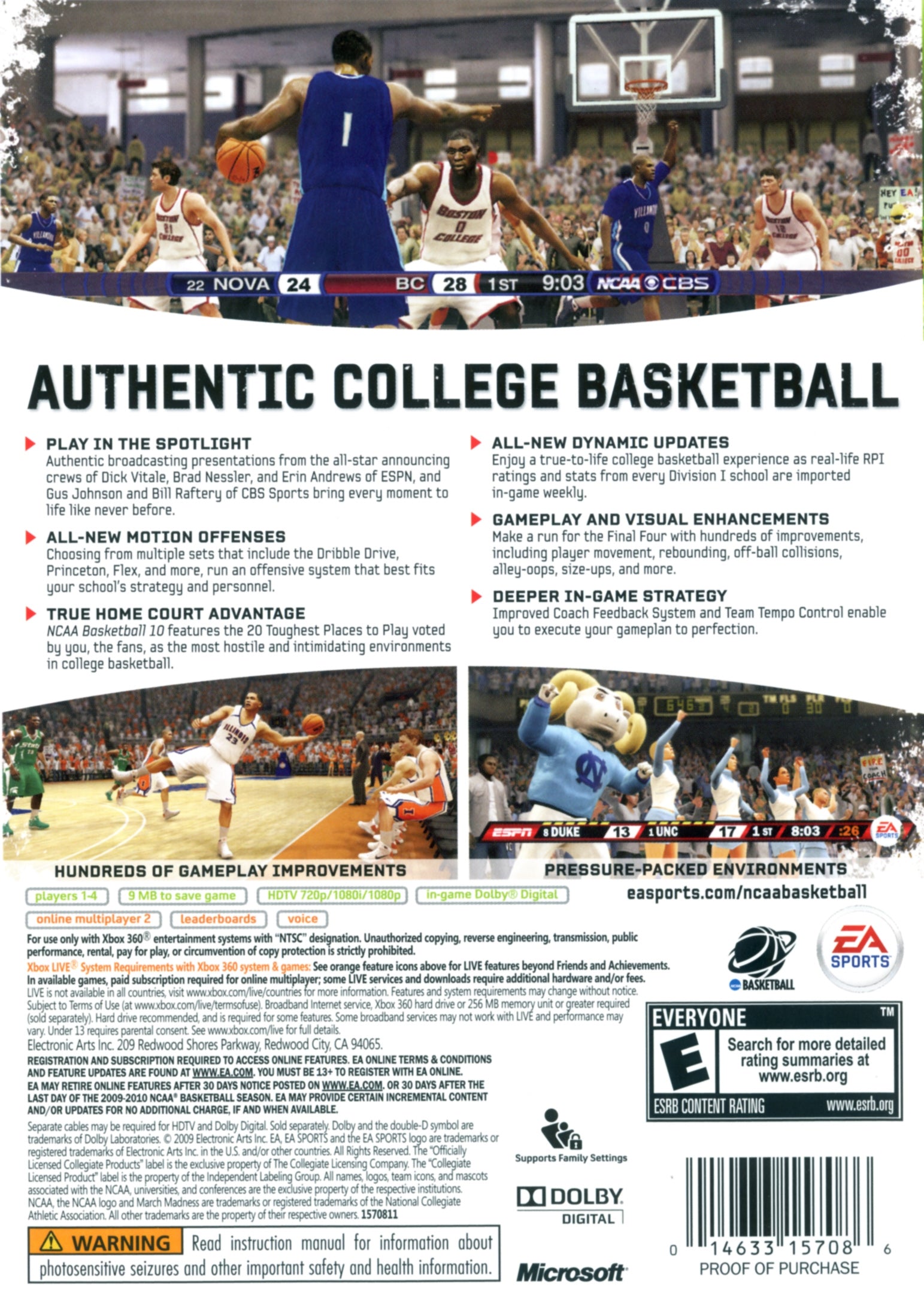 NCAA Basketball 10