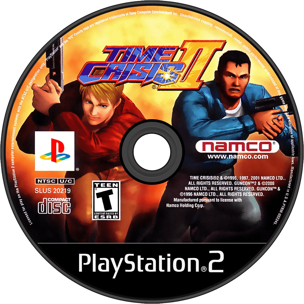 Time Crisis II PS2 - Video Game - Used - CaveGamers - Image 3