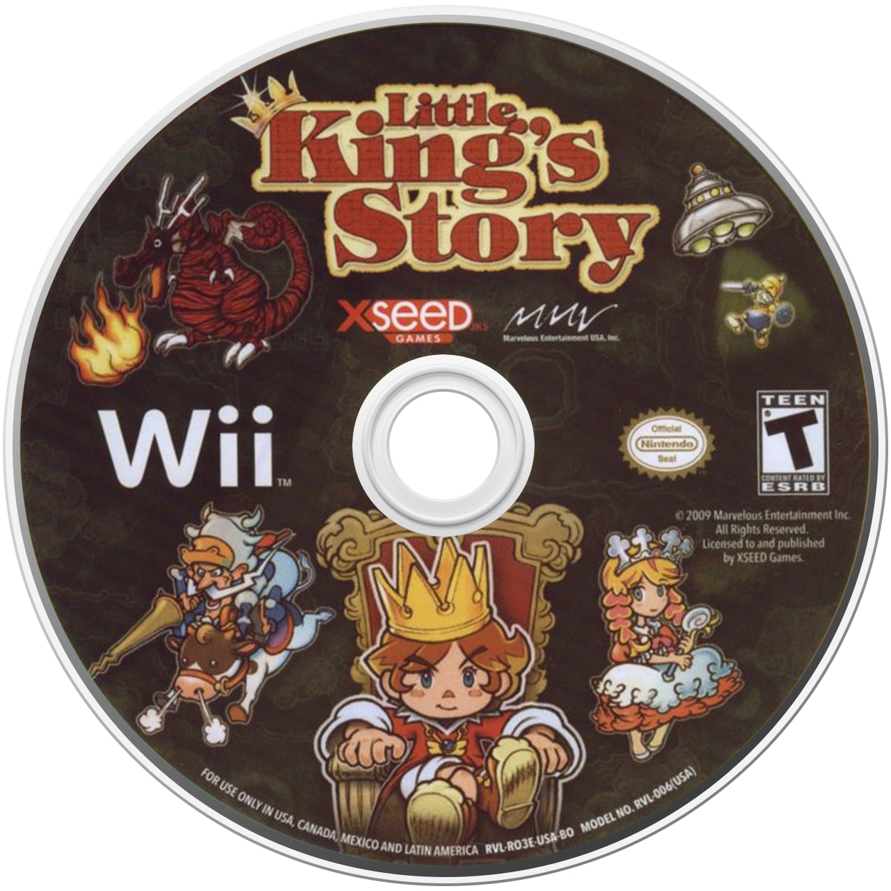 Little King's Story Wii - Video Game - Used - CaveGamers - Image 3