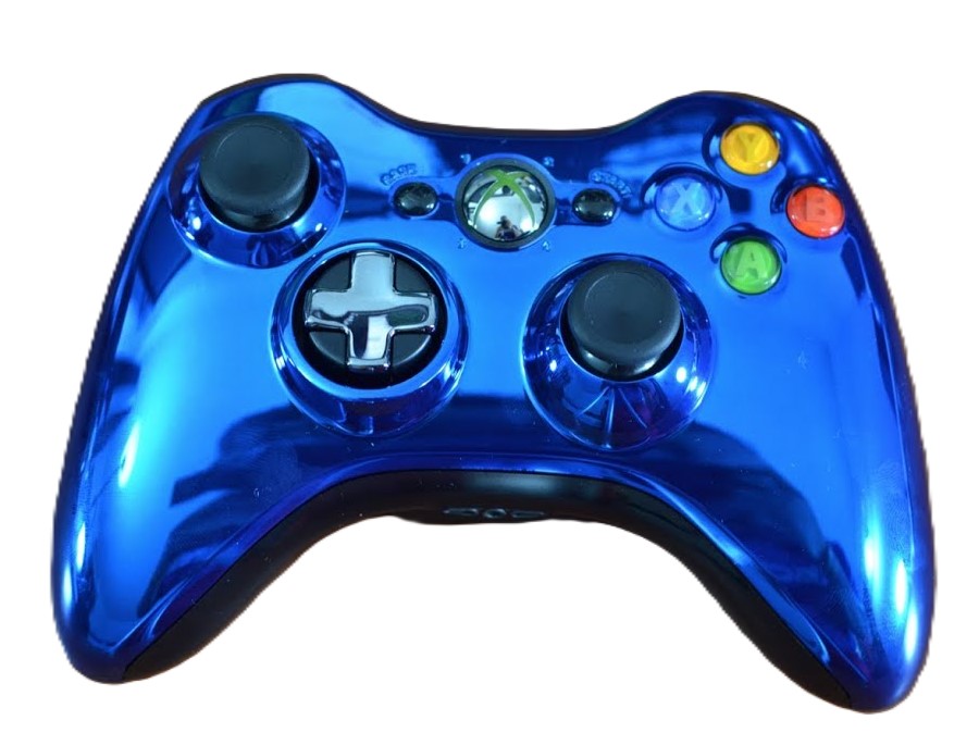 Xbox 360 Wireless Controller - Chrome Blue