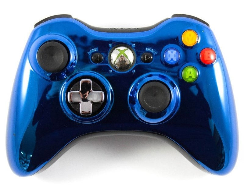 Xbox 360 Wireless Controller - Chrome Blue