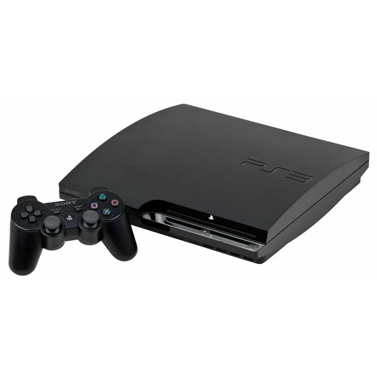 Playstation 3 Slim 120GB Console - Charcoal Black 2001A 2101A