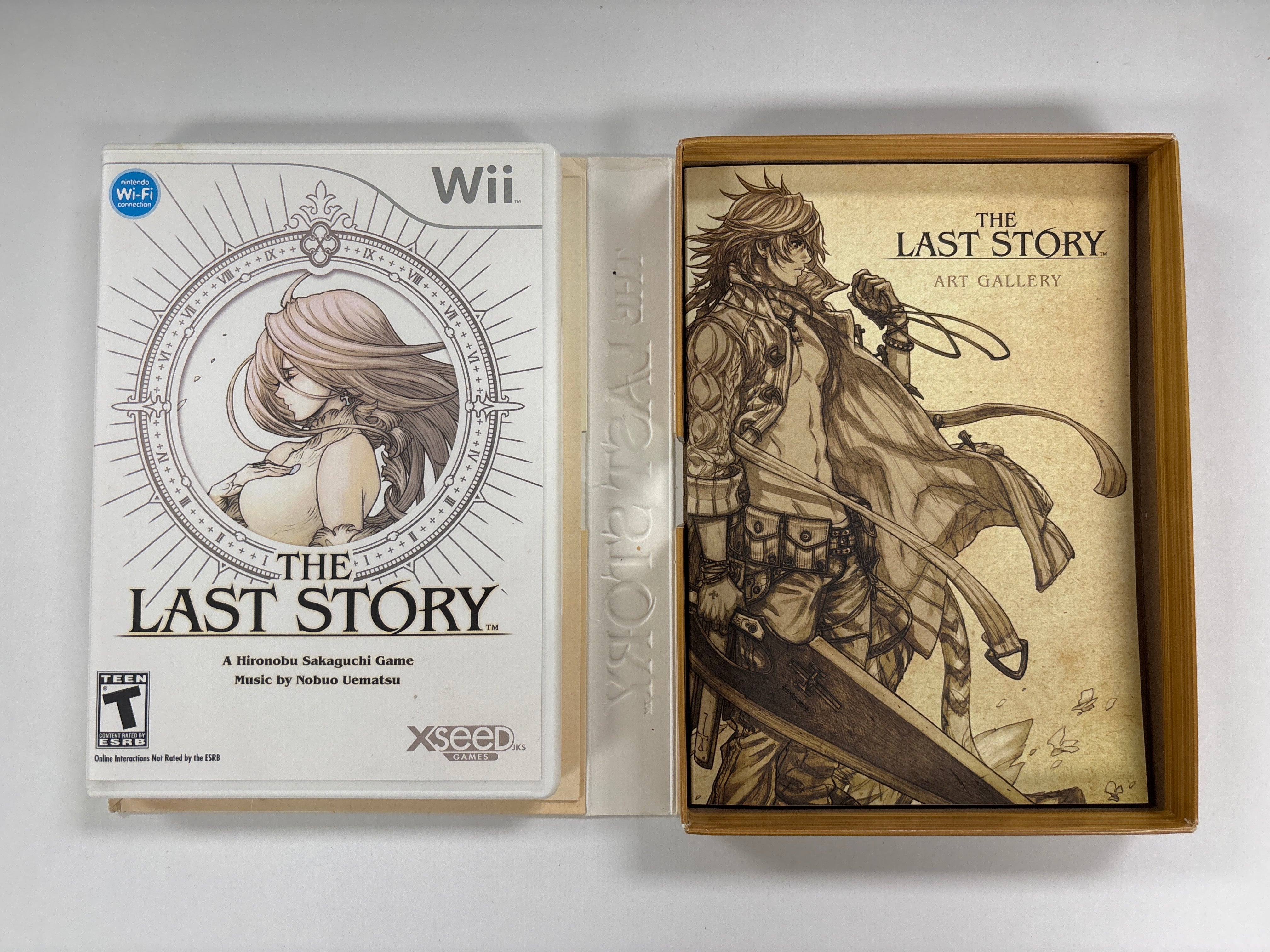 The Last Story - Nintendo Wii Box Case & Art Booklet Only No Game