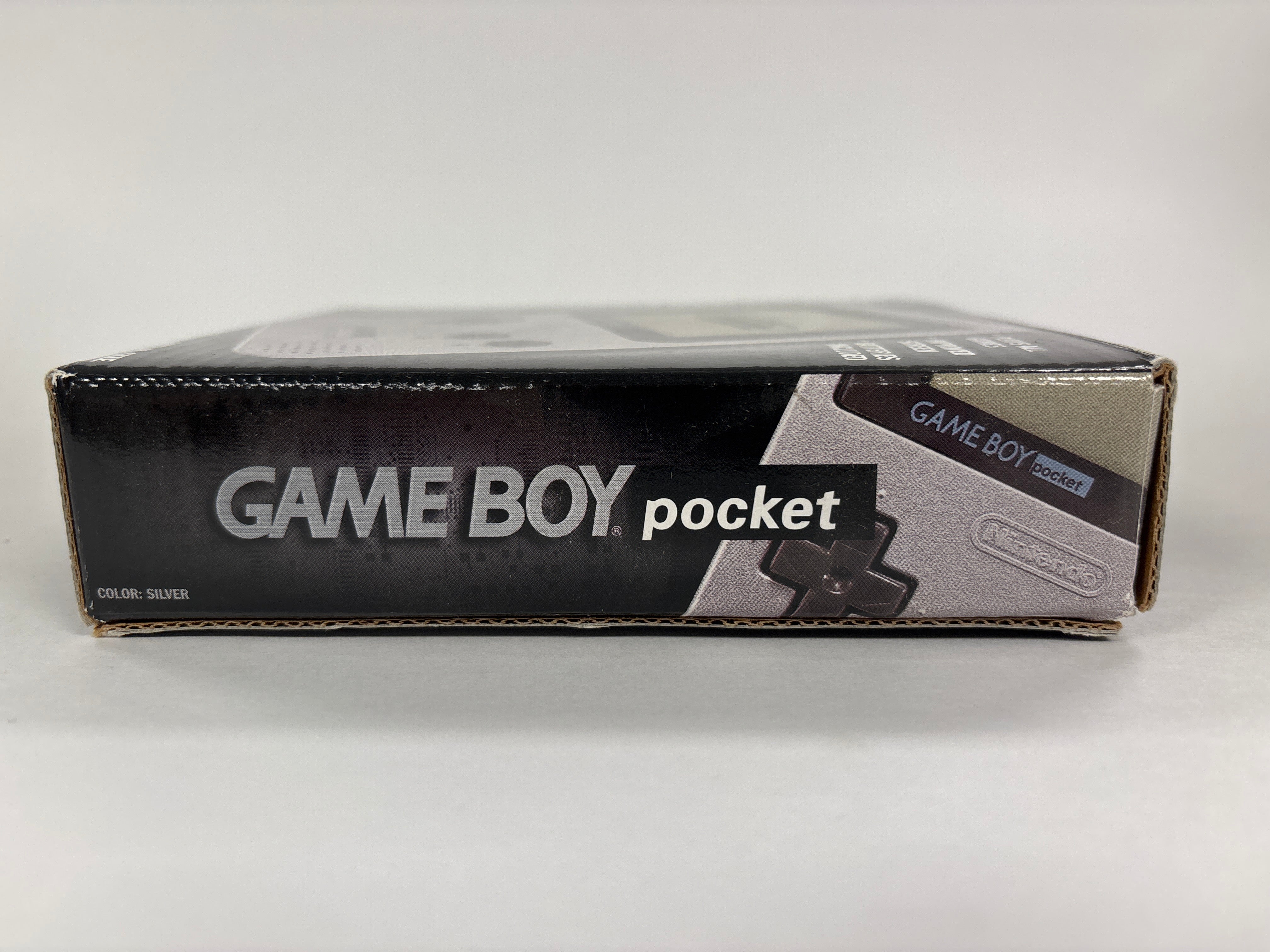 Nintendo Game Boy Pocket Silver Box Only No Handheld