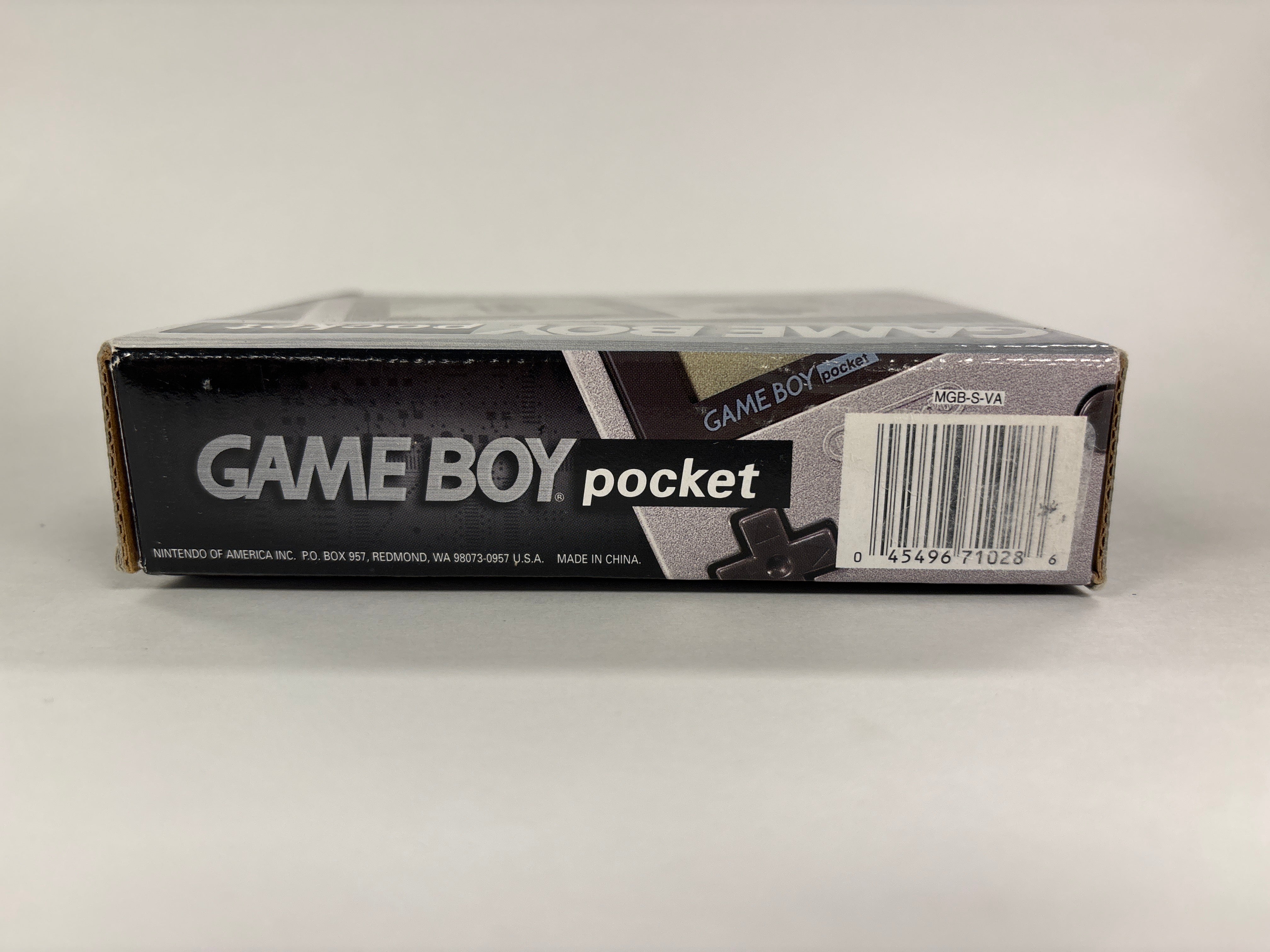 Nintendo Game Boy Pocket Silver Box Only No Handheld