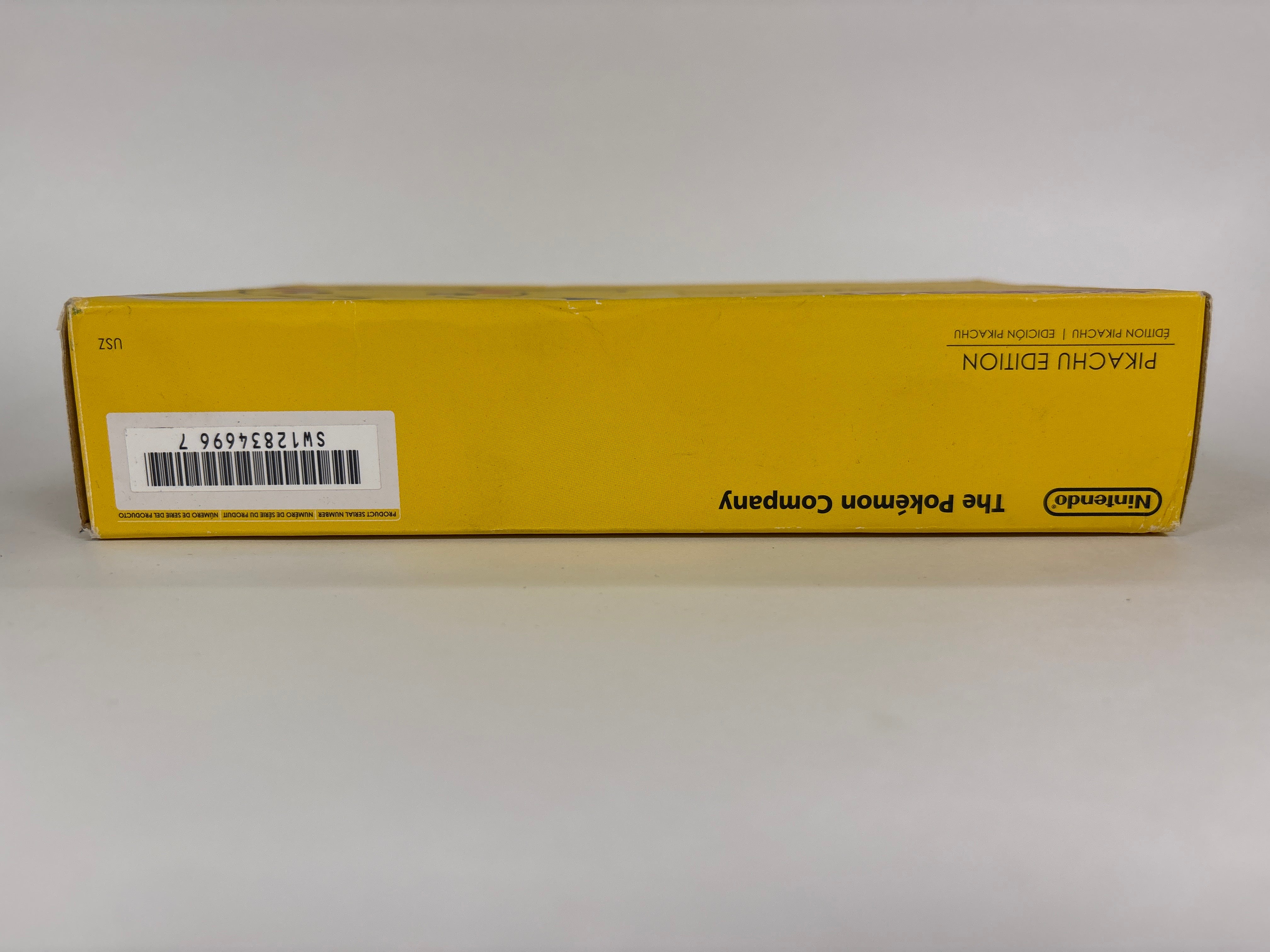 Nintendo 3DS XL Pikachu Edition Yellow Box Only No Handheld