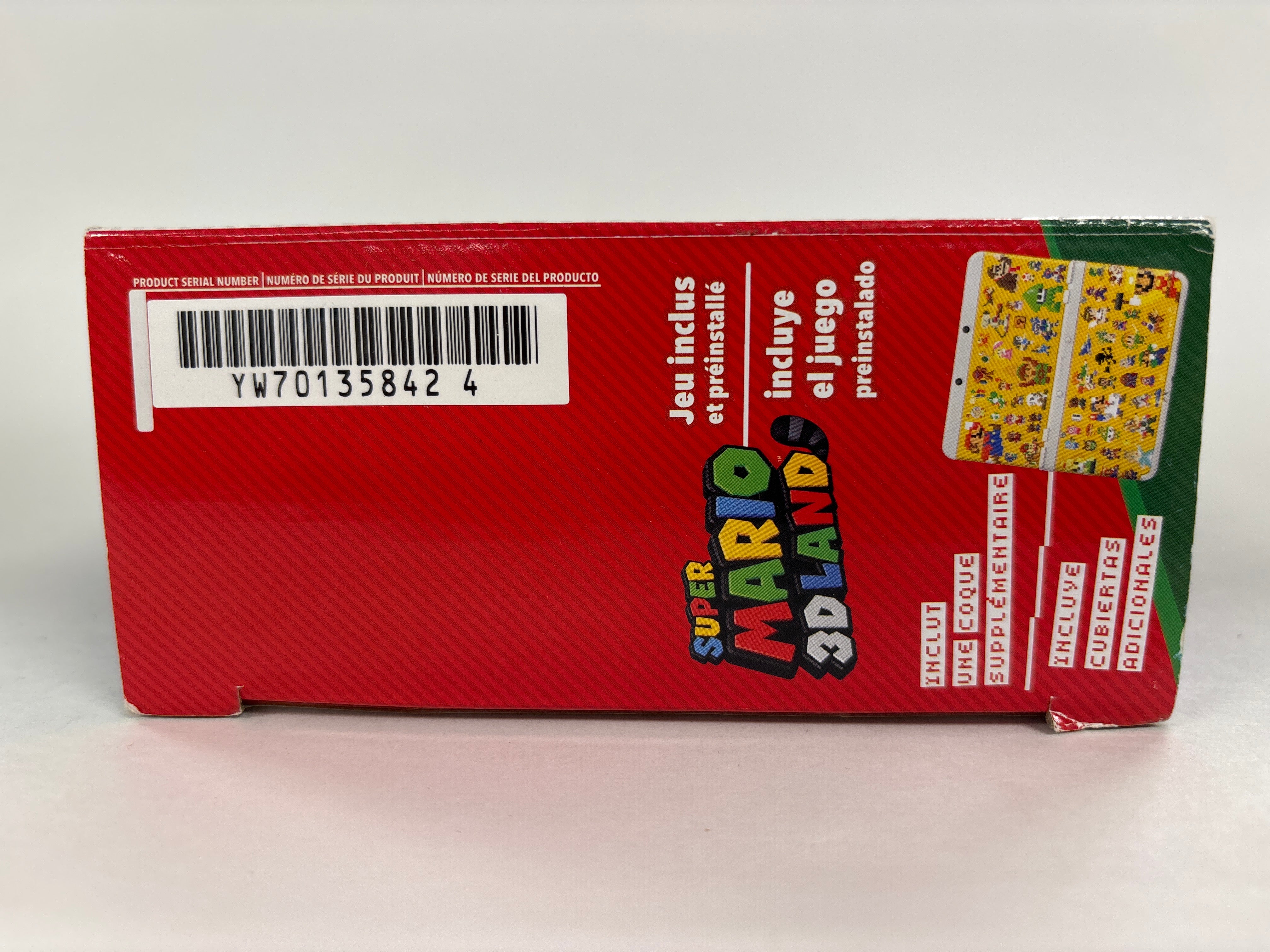 New Nintendo 3DS Super Mario 3D Land Edition Box Only No Handheld