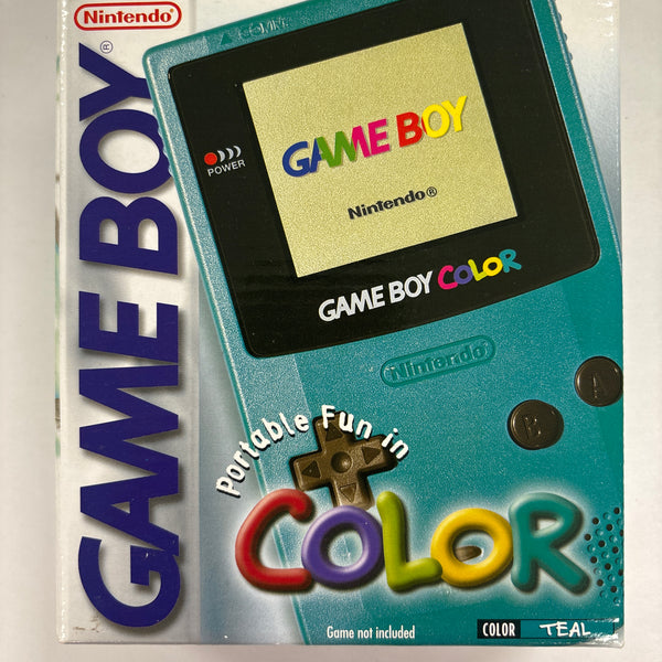 Nintendo Switch Game Boy CoLor Nintendo Game Boy Color Teal Box Only No Handheld