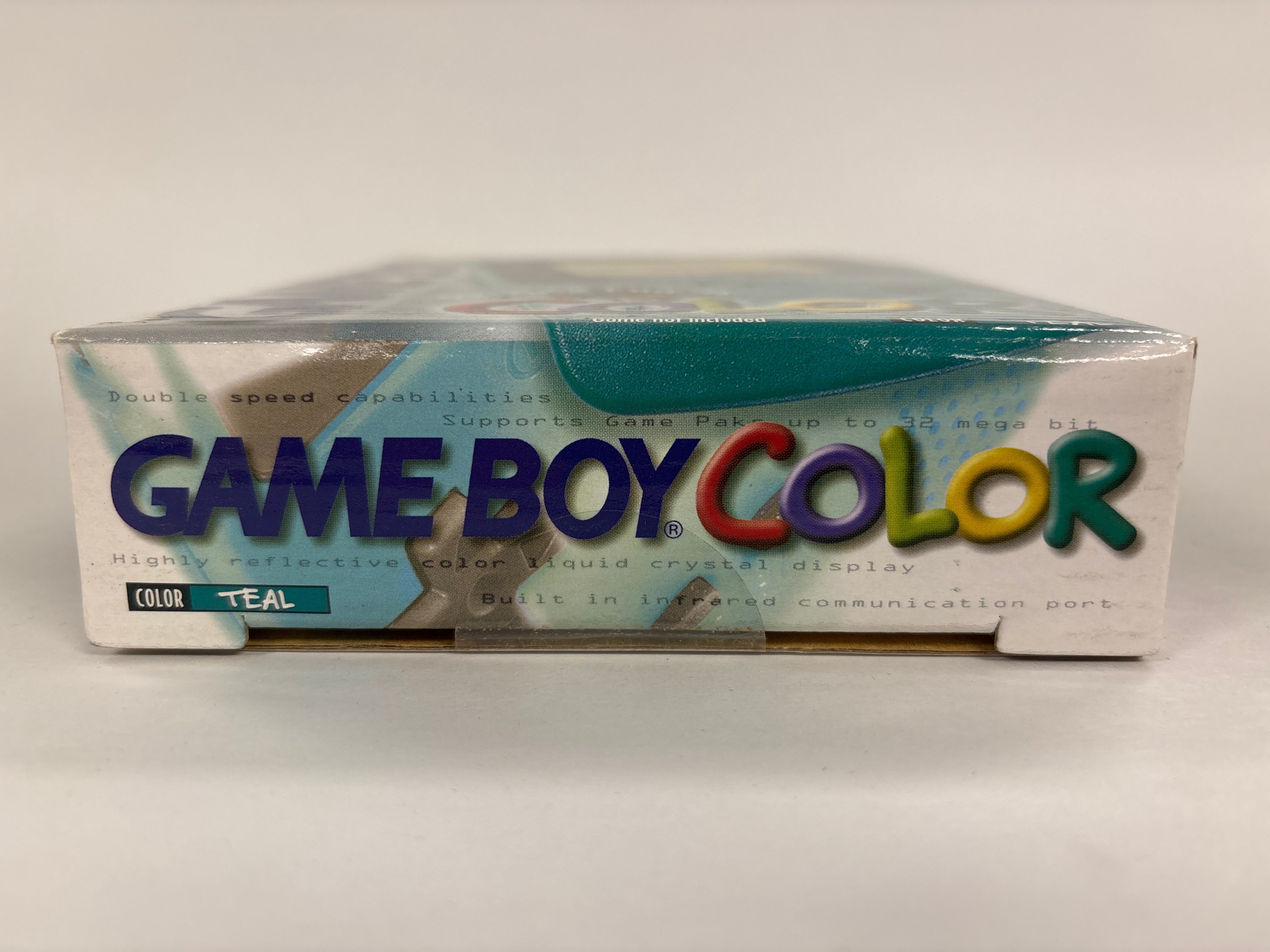 Nintendo Game Boy Color Teal Box Only No Handheld