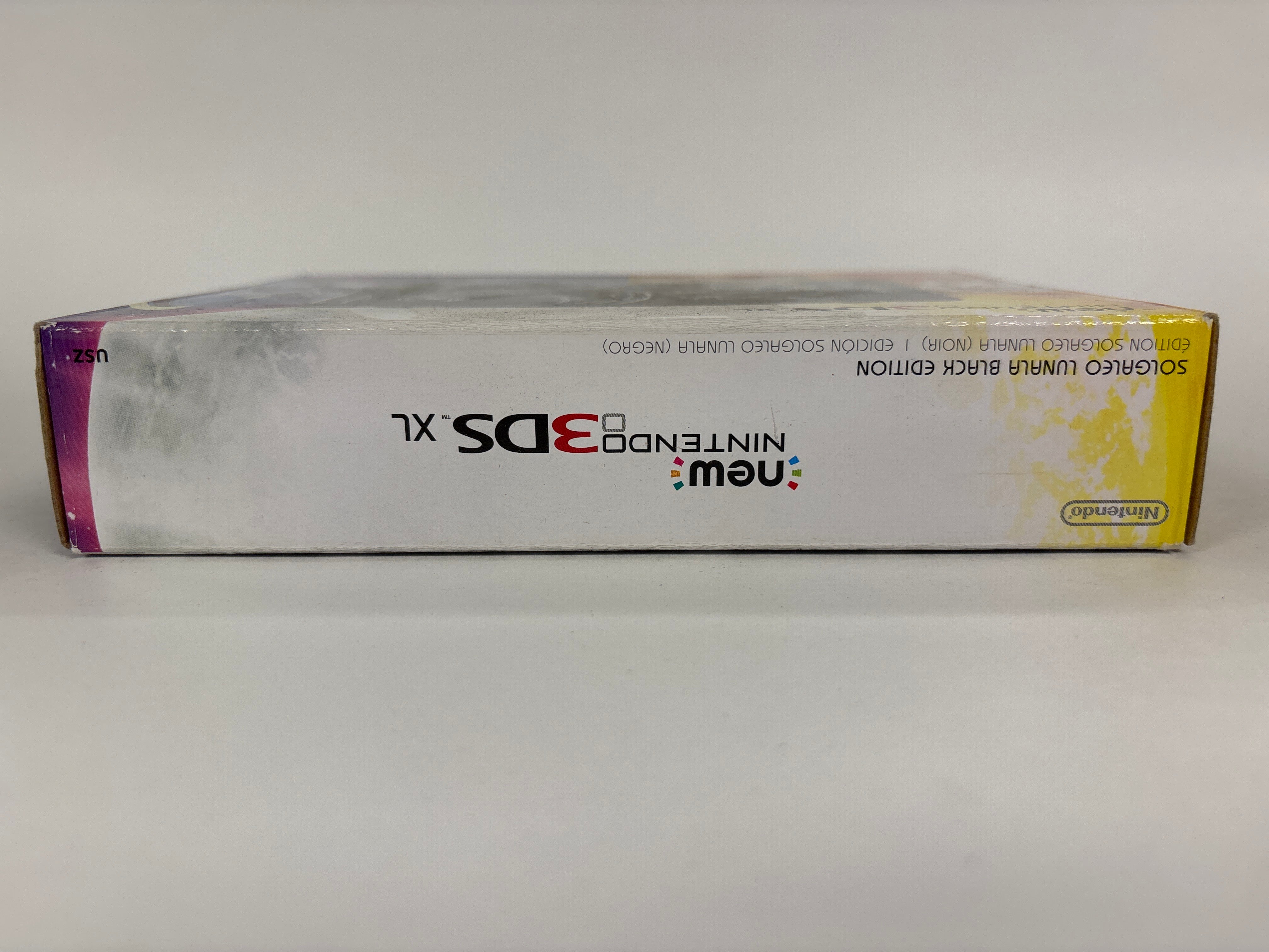 New Nintendo 3DS XL Solgaleo Lunala Black Edition Pokemon Box Only No Handheld