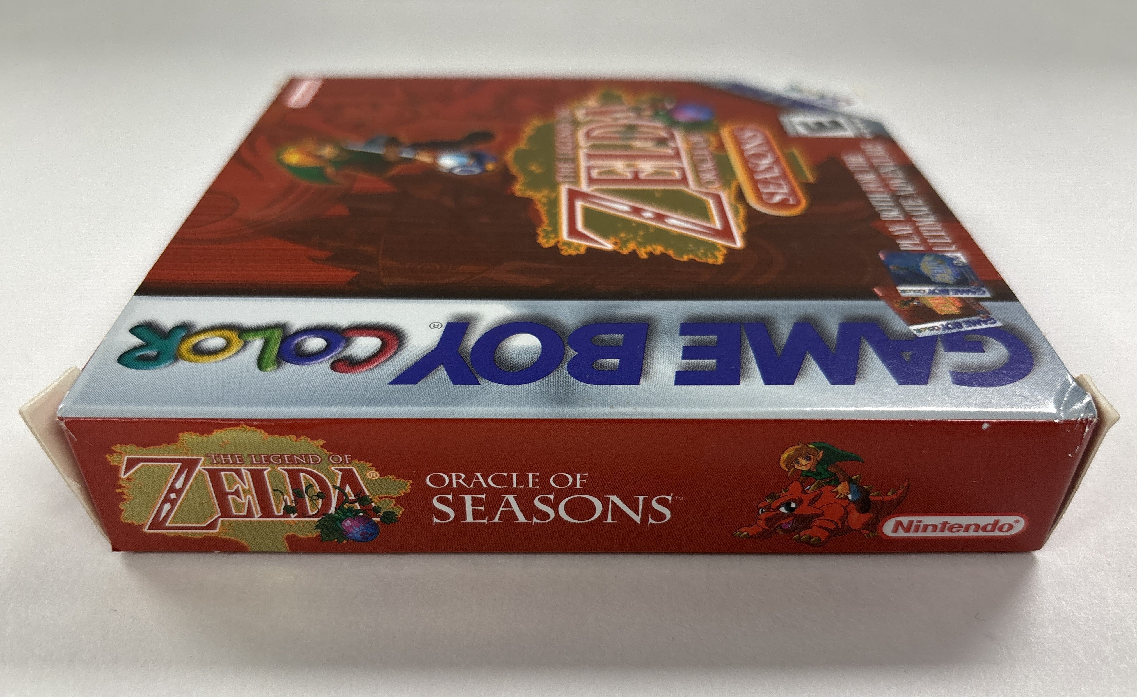 The Legend of Zelda: Oracle of Seasons - Nintendo Game Boy Color Box & Manuals Only No Game