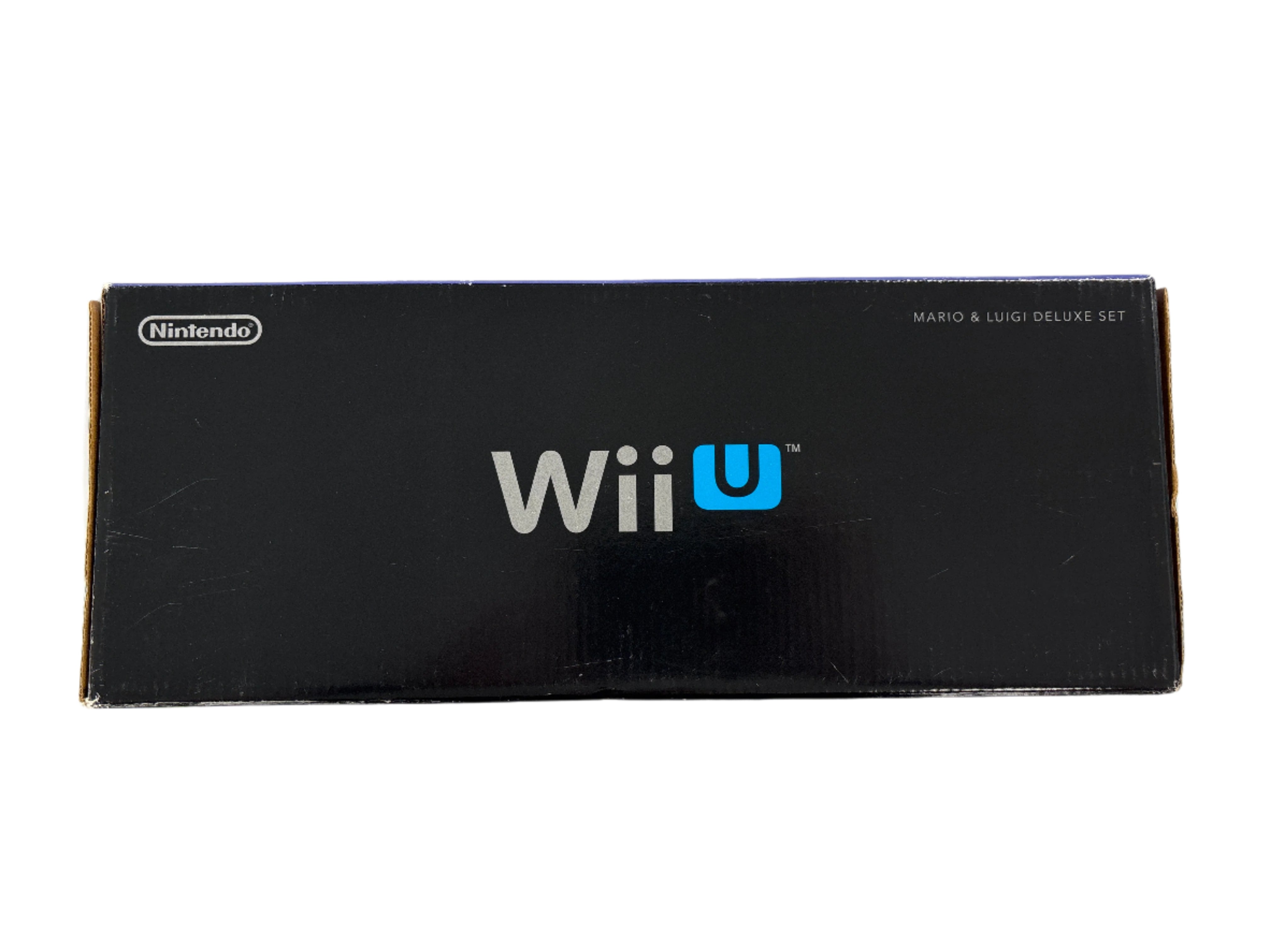 Mario & Luigi Deluxe Set - Wii U Box & Inserts Only No Console