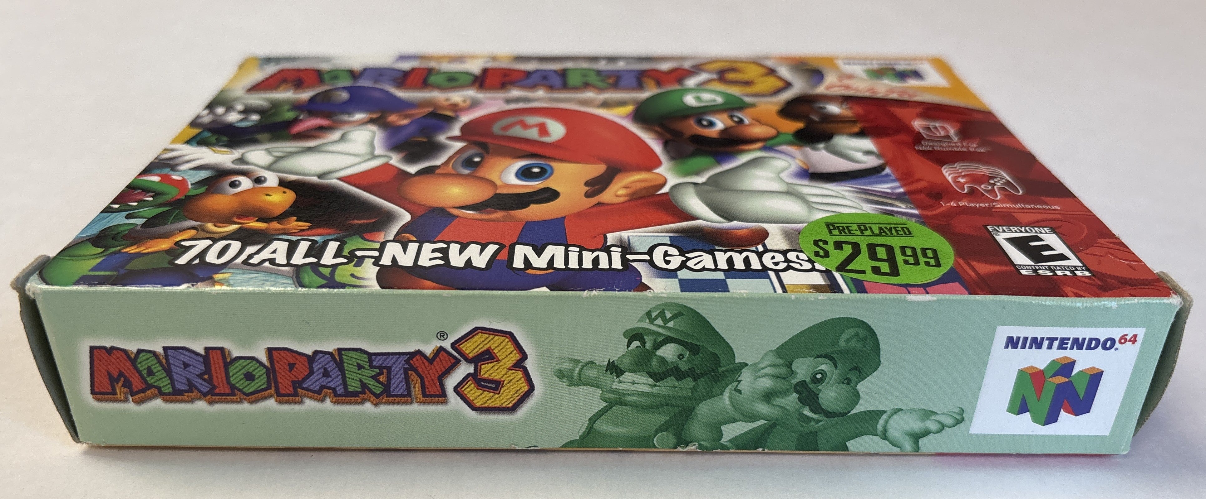Mario Party 3 - Nintendo 64 Box & Manual Only No Game