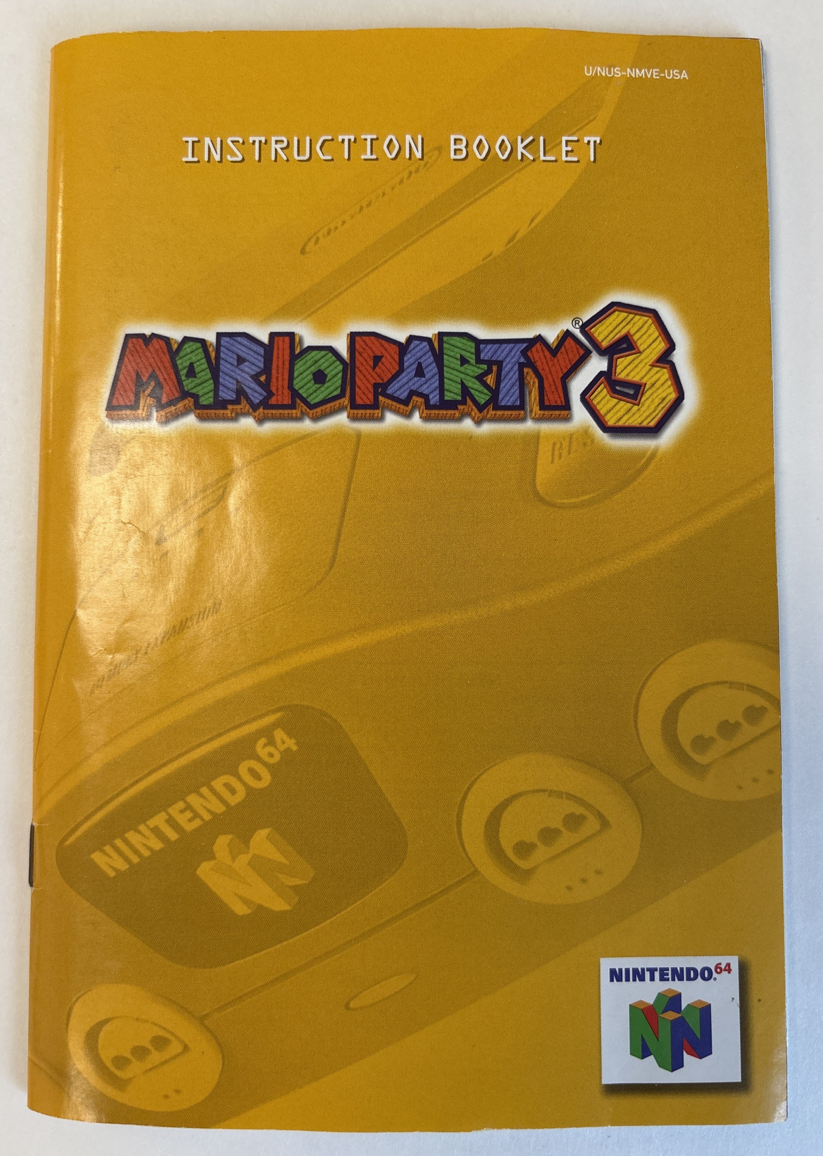 Mario Party 3 - Nintendo 64 Box & Manual Only No Game