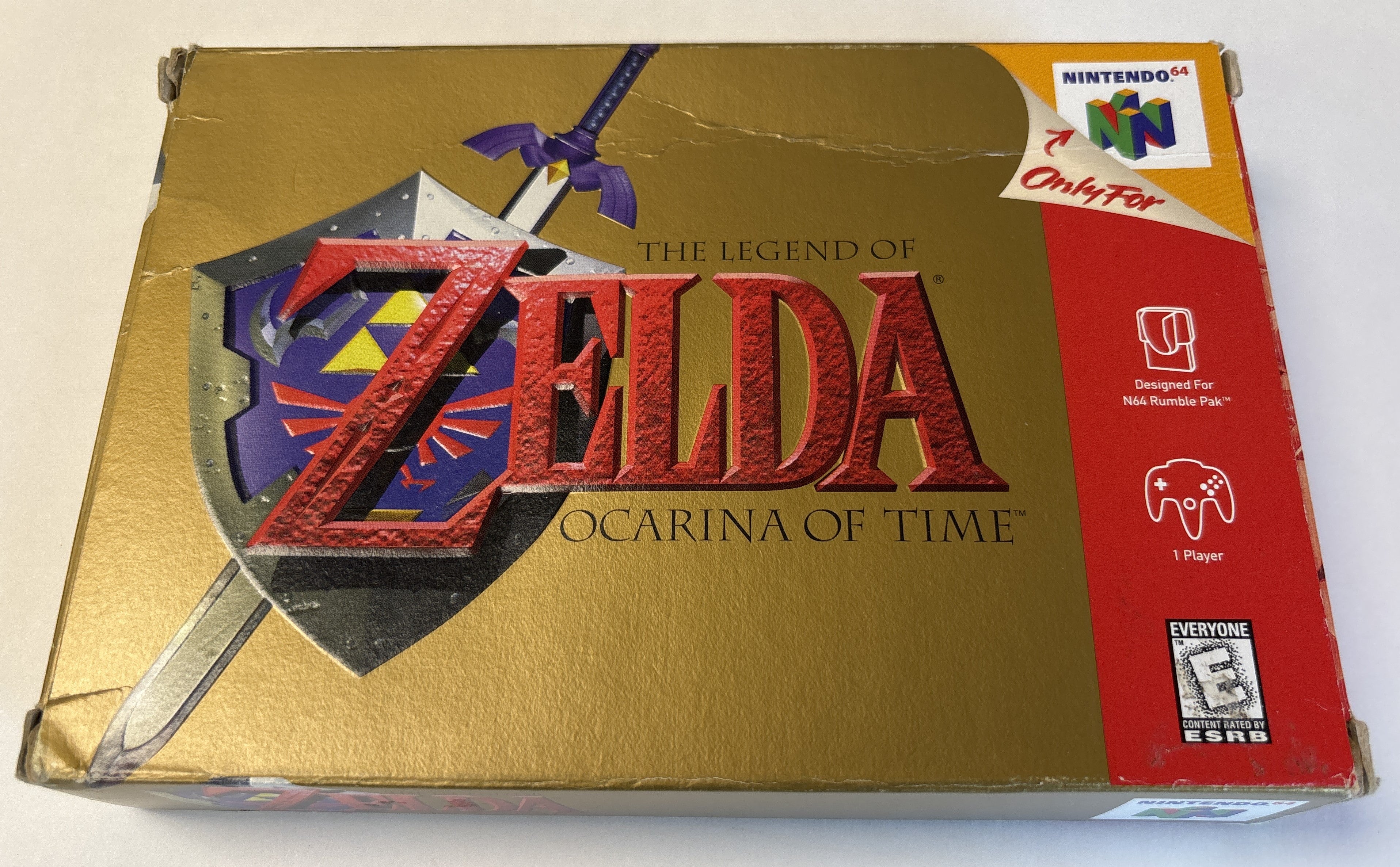 The Legend of Zelda: Ocarina of Time - Nintendo 64 Box & Manual Only No Game