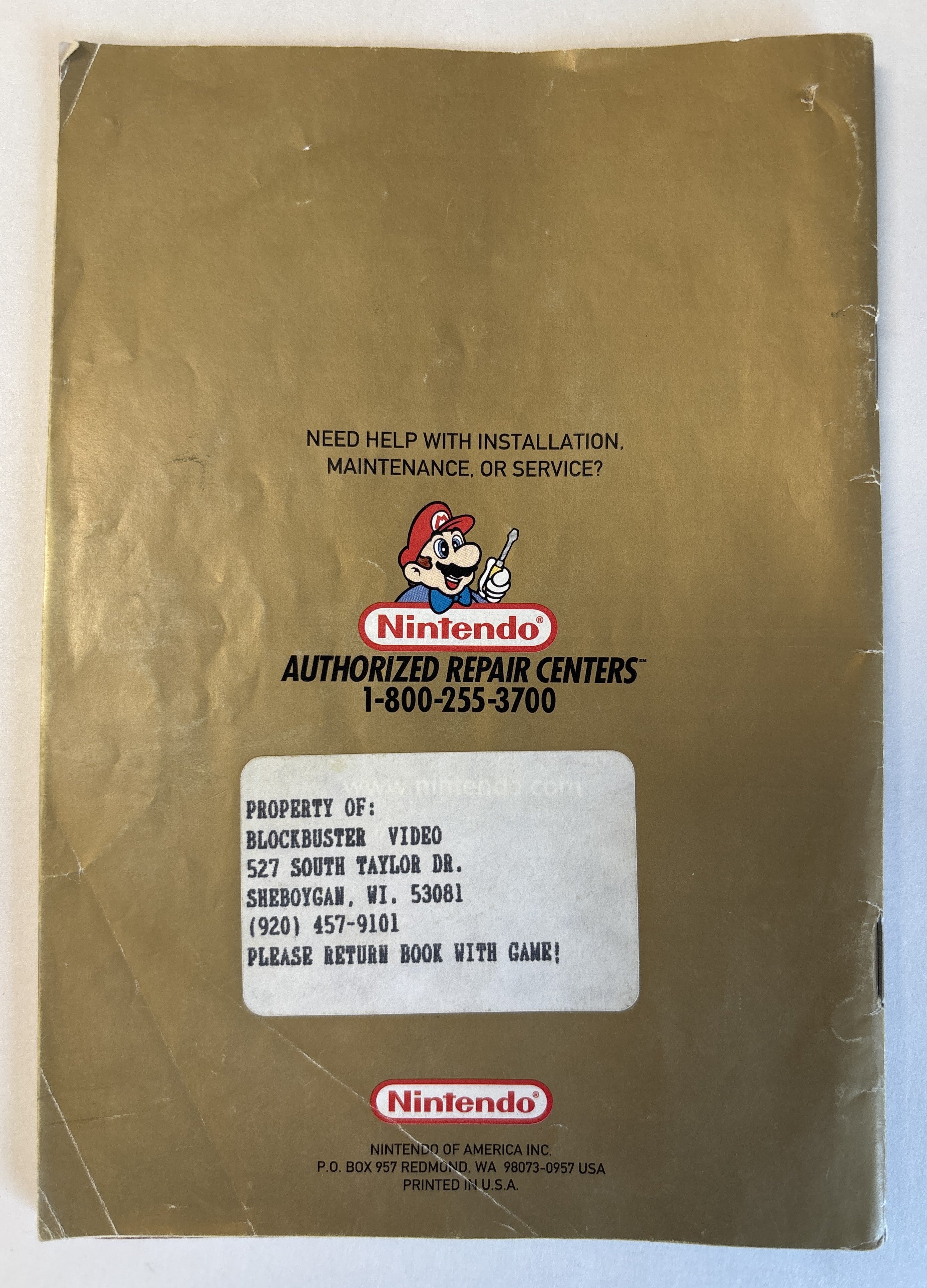 The Legend of Zelda: Ocarina of Time - Nintendo 64 Box & Manual Only No Game