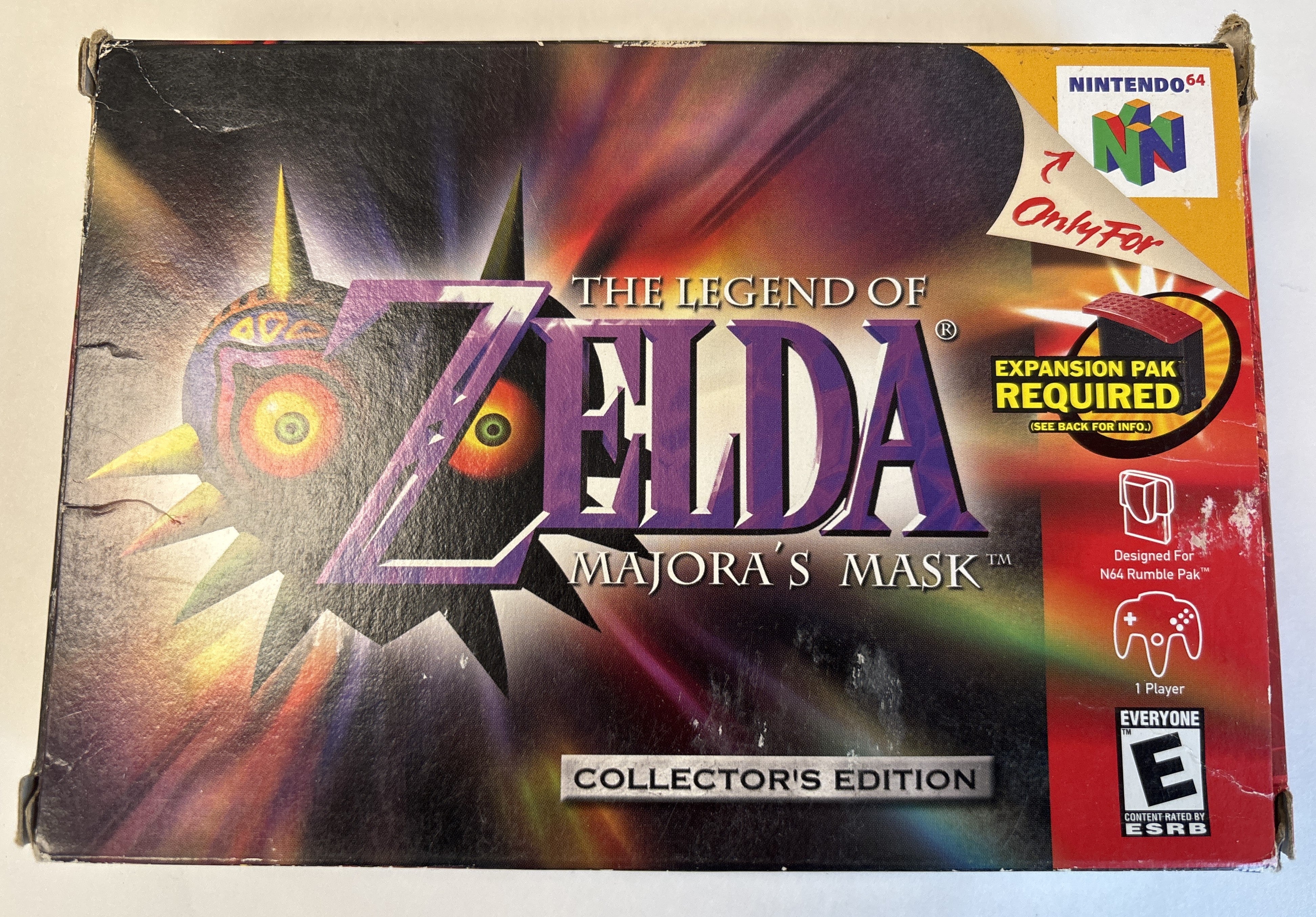 The Legend of Zelda: Majora's Mask - Nintendo 64 Box & Manual Only No Game