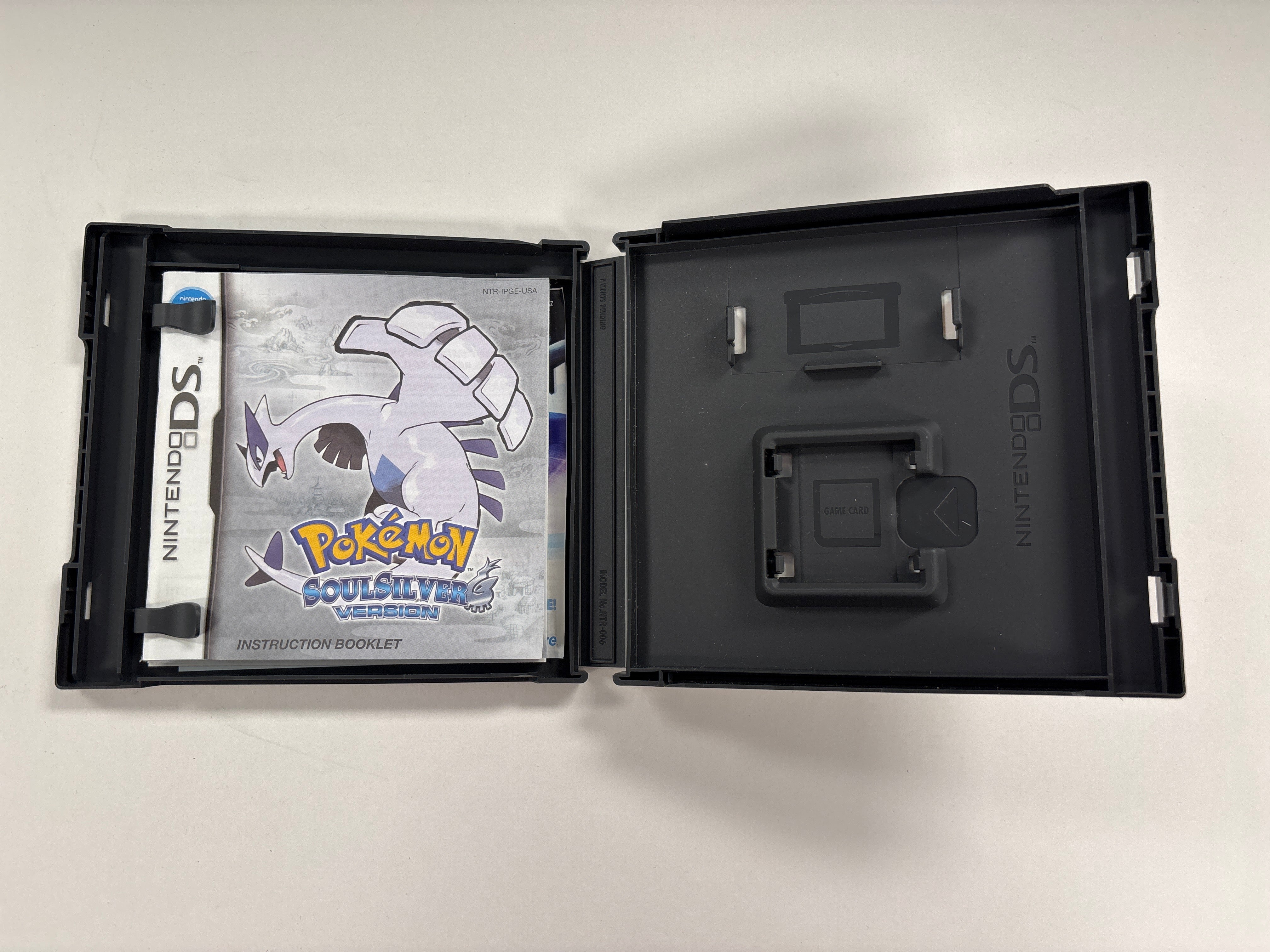 Pokemon SoulSilver Version - Nintendo DS PokeWalker, Box, Case, and Manuals Only No Game