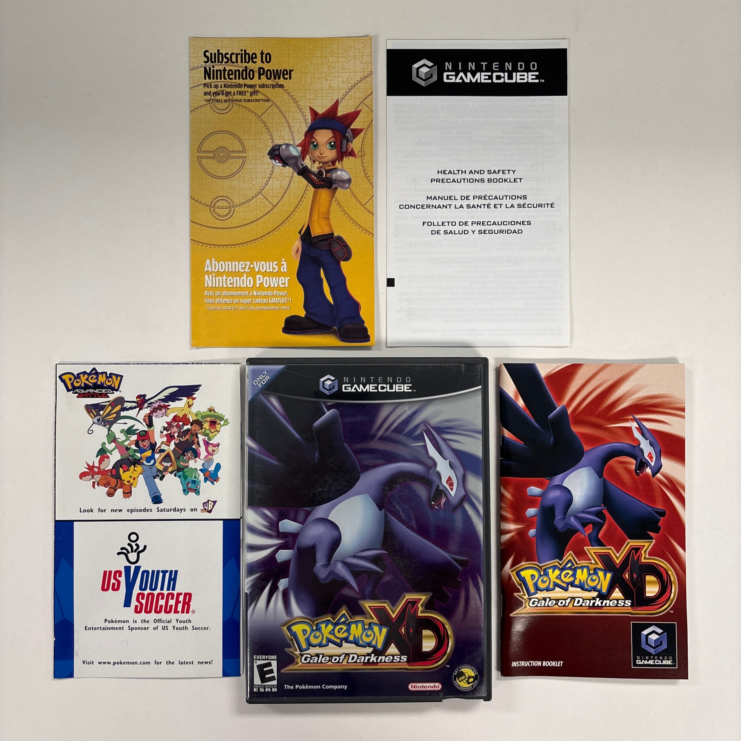 Pokemon XD: Gale of Darkness - GameCube Case & Manuals Only No Game