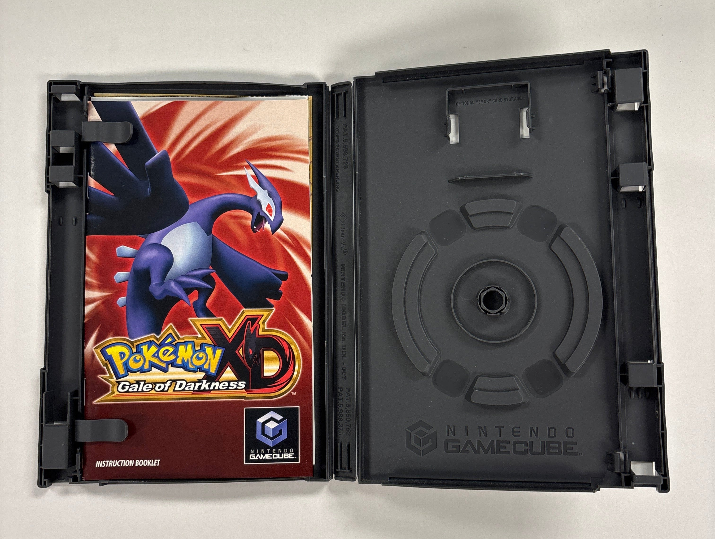 Pokemon XD: Gale of Darkness - GameCube Case & Manuals Only No Game