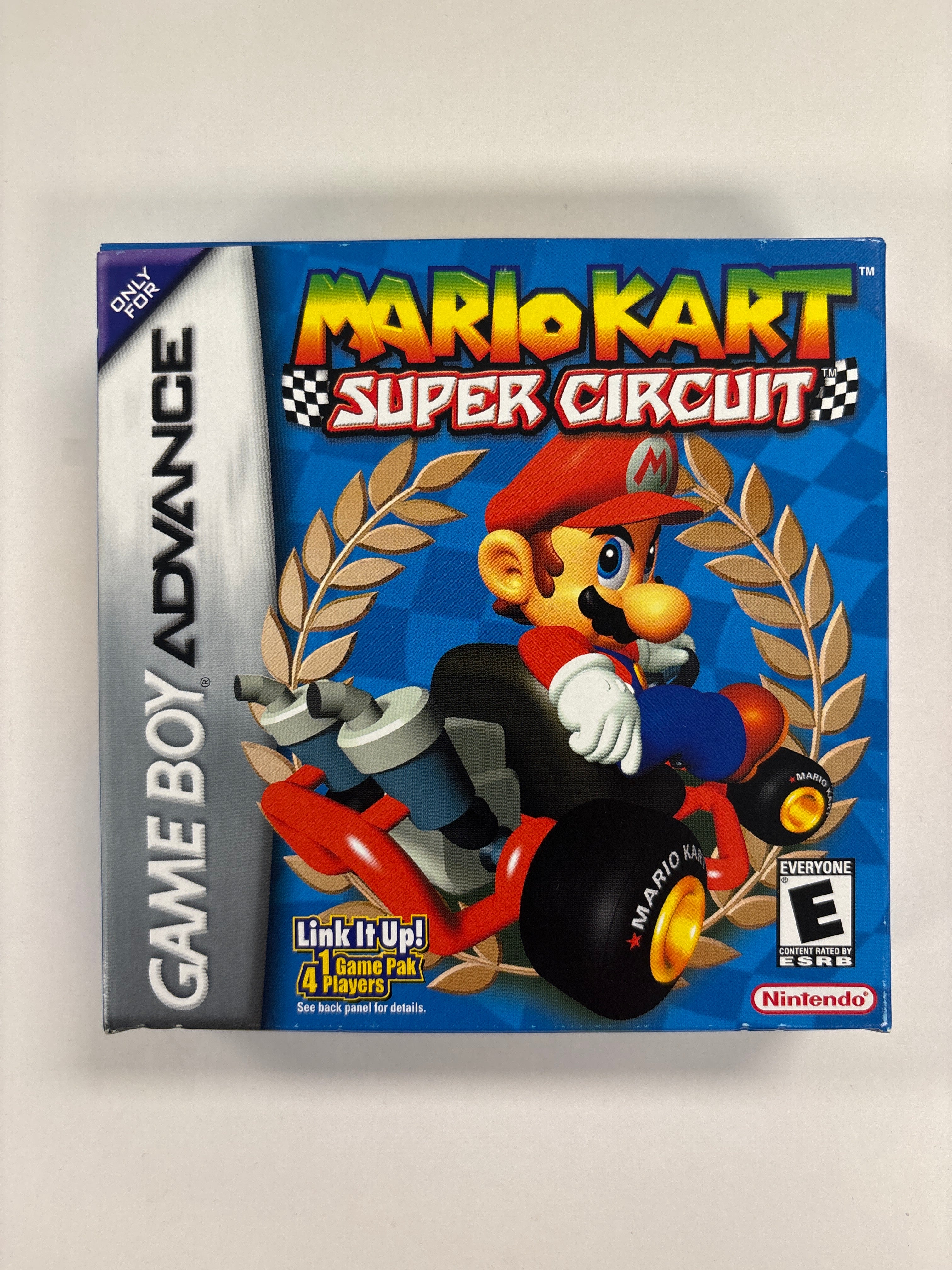 Mario Kart Super Circuit - Game Boy Advance Box & Manuals Only No Game