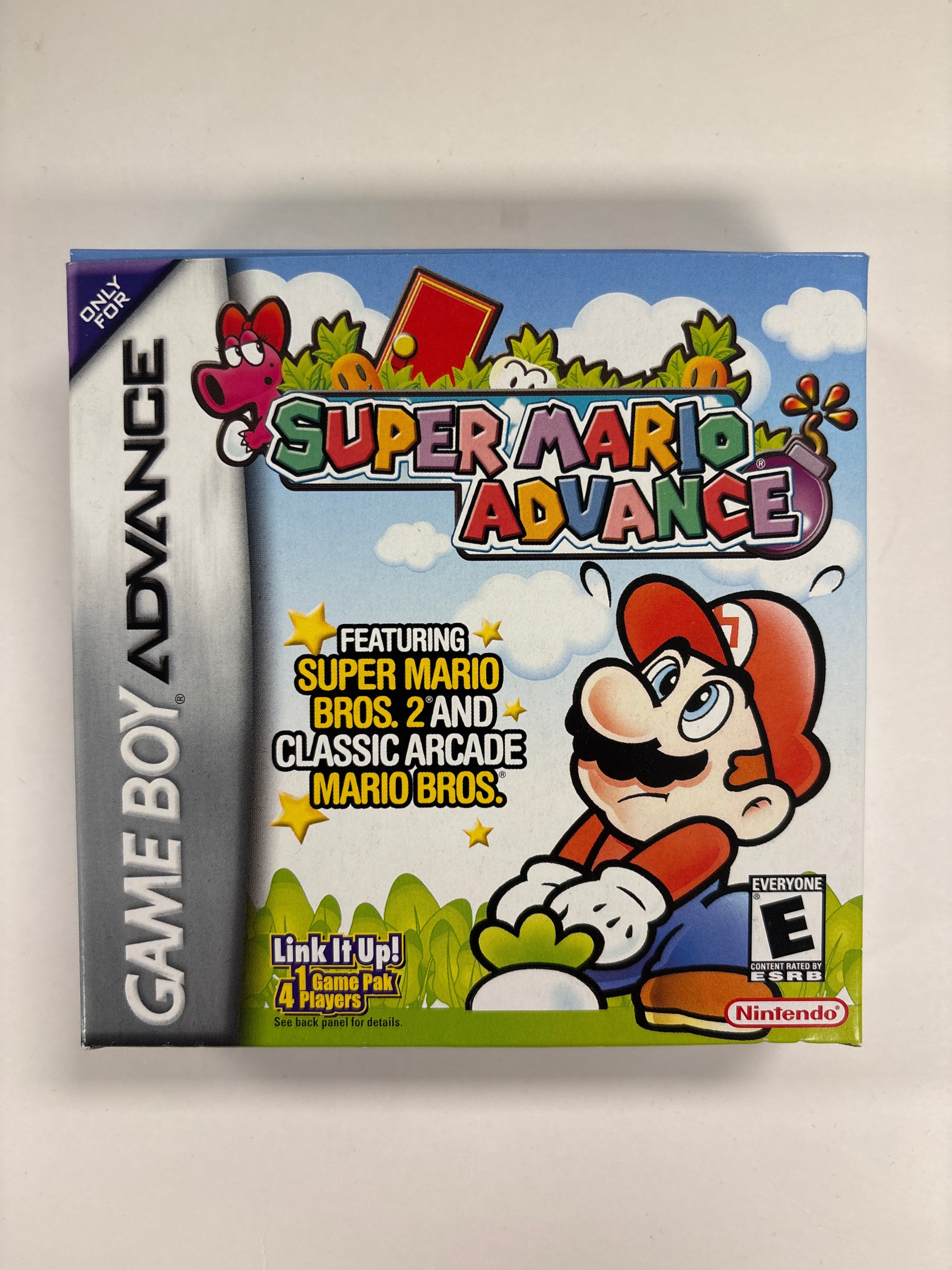 Super Mario Advance - Game Boy Advance Box & Manuals Only No Game