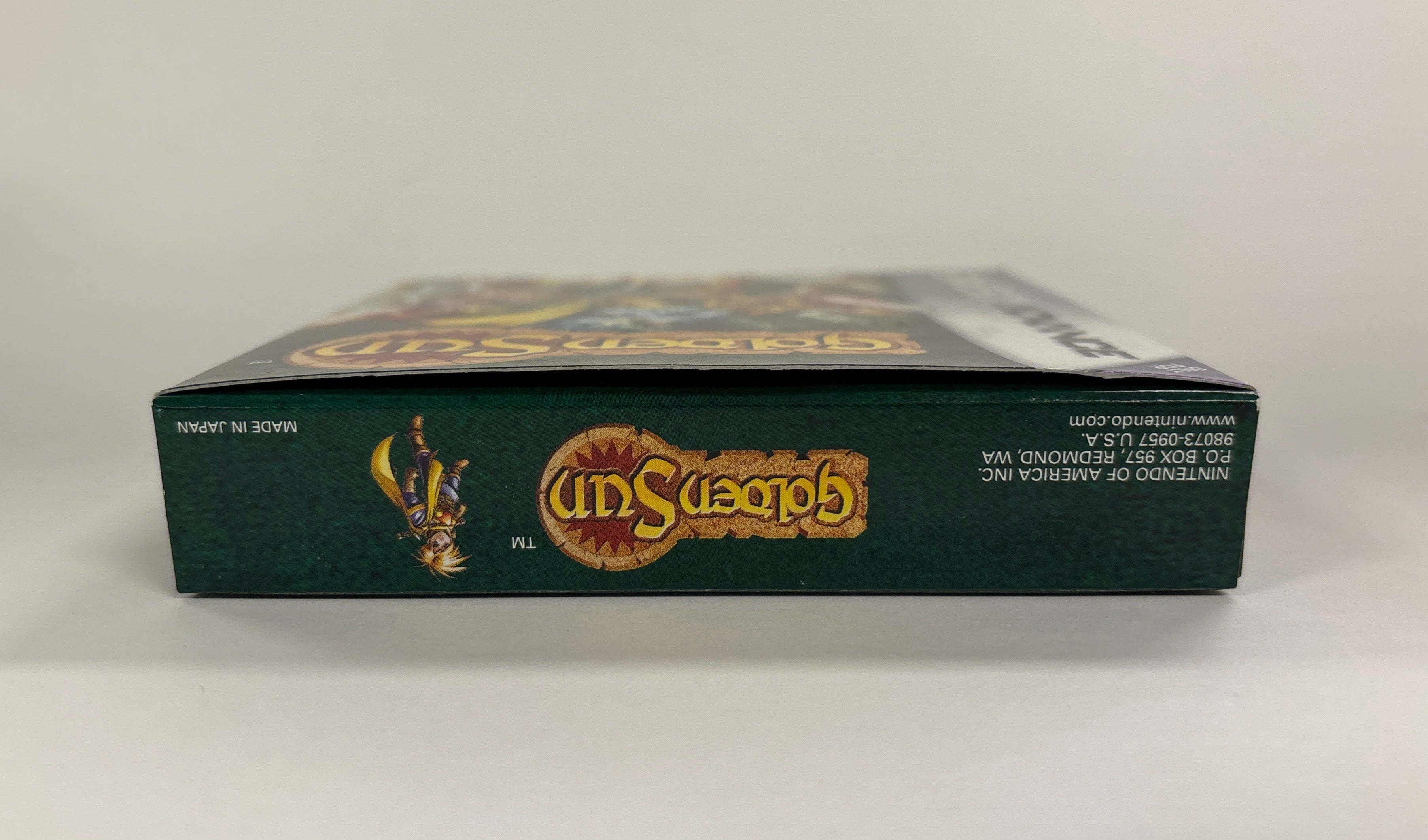 Golden Sun - Game Boy Advance Box & Manuals Only No Game