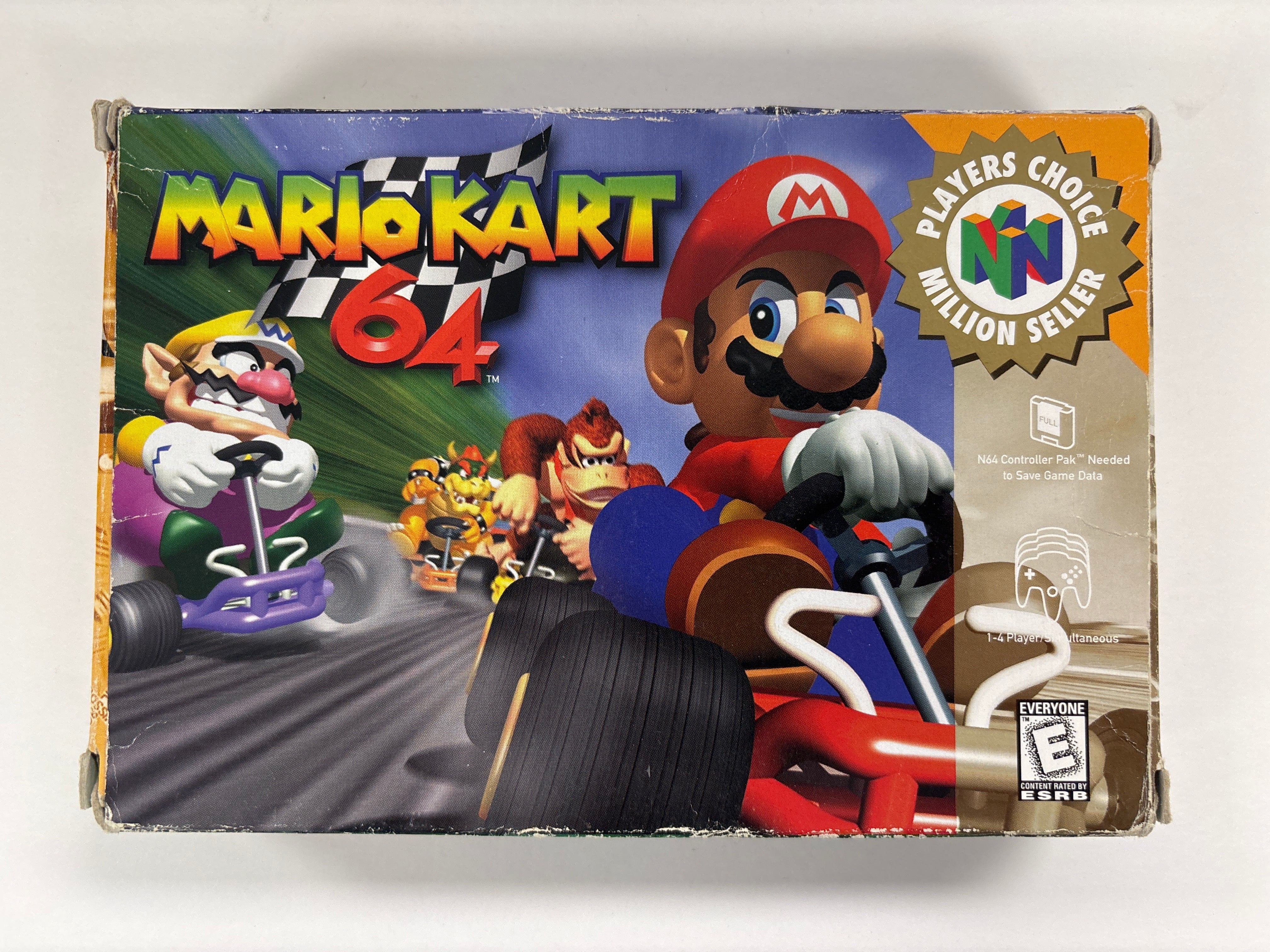 Mario Kart 64 - Nintendo 64 Box & Manual Only No Game