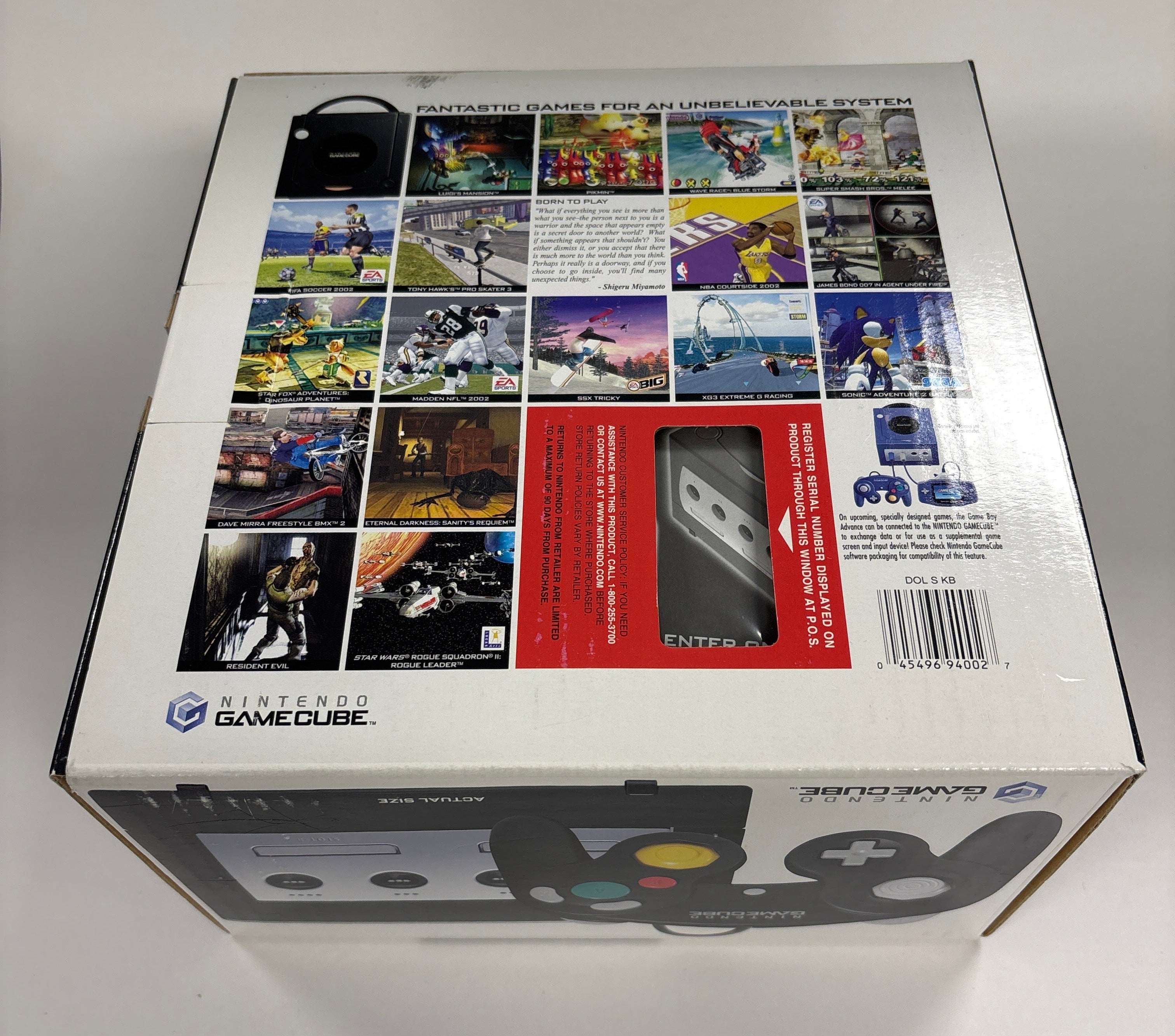 GameCube Console Jet Black Box Only