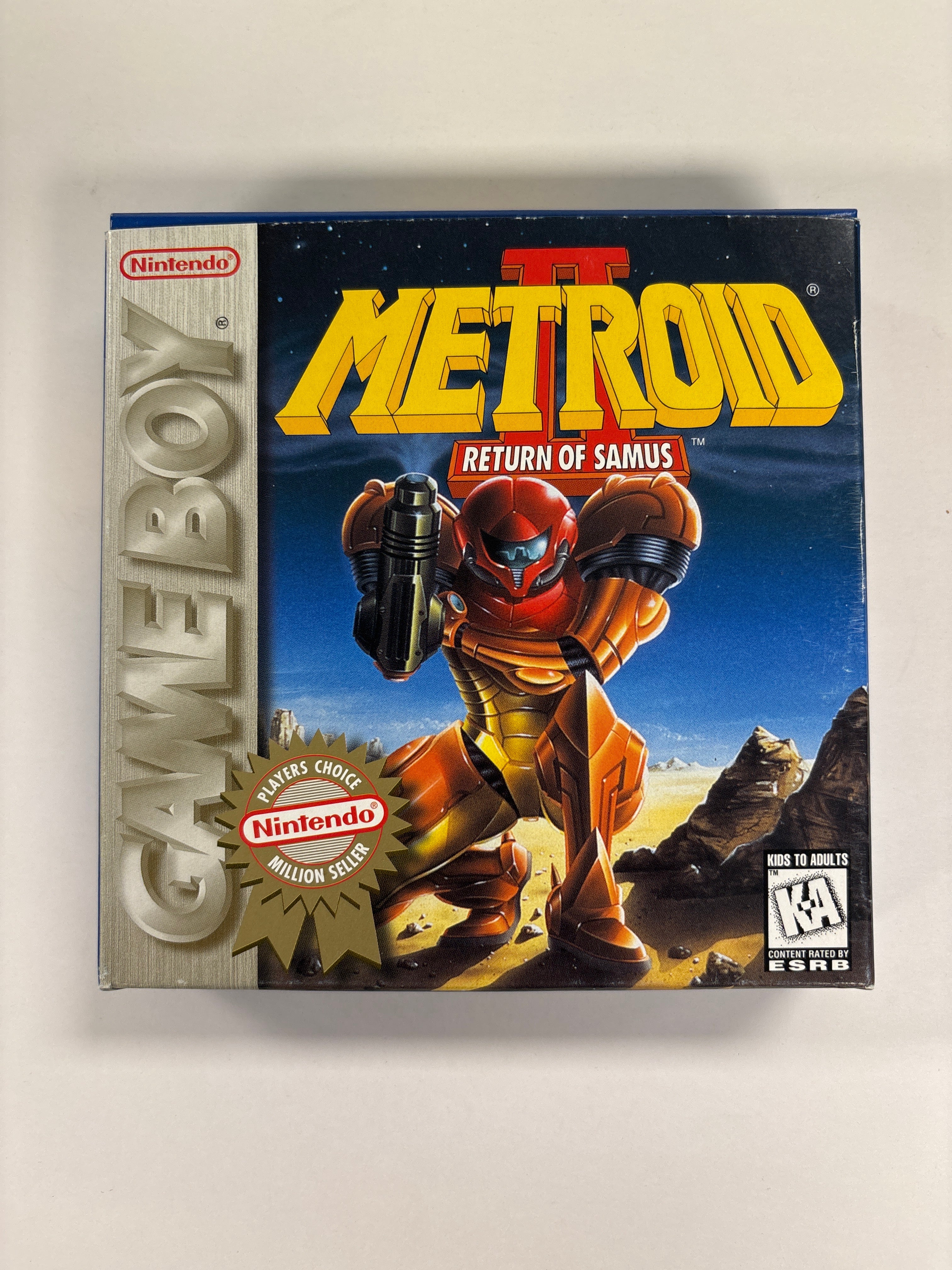 Metroid II: Return of Samus - Game Boy Box & Inserts Only No Game or Manual