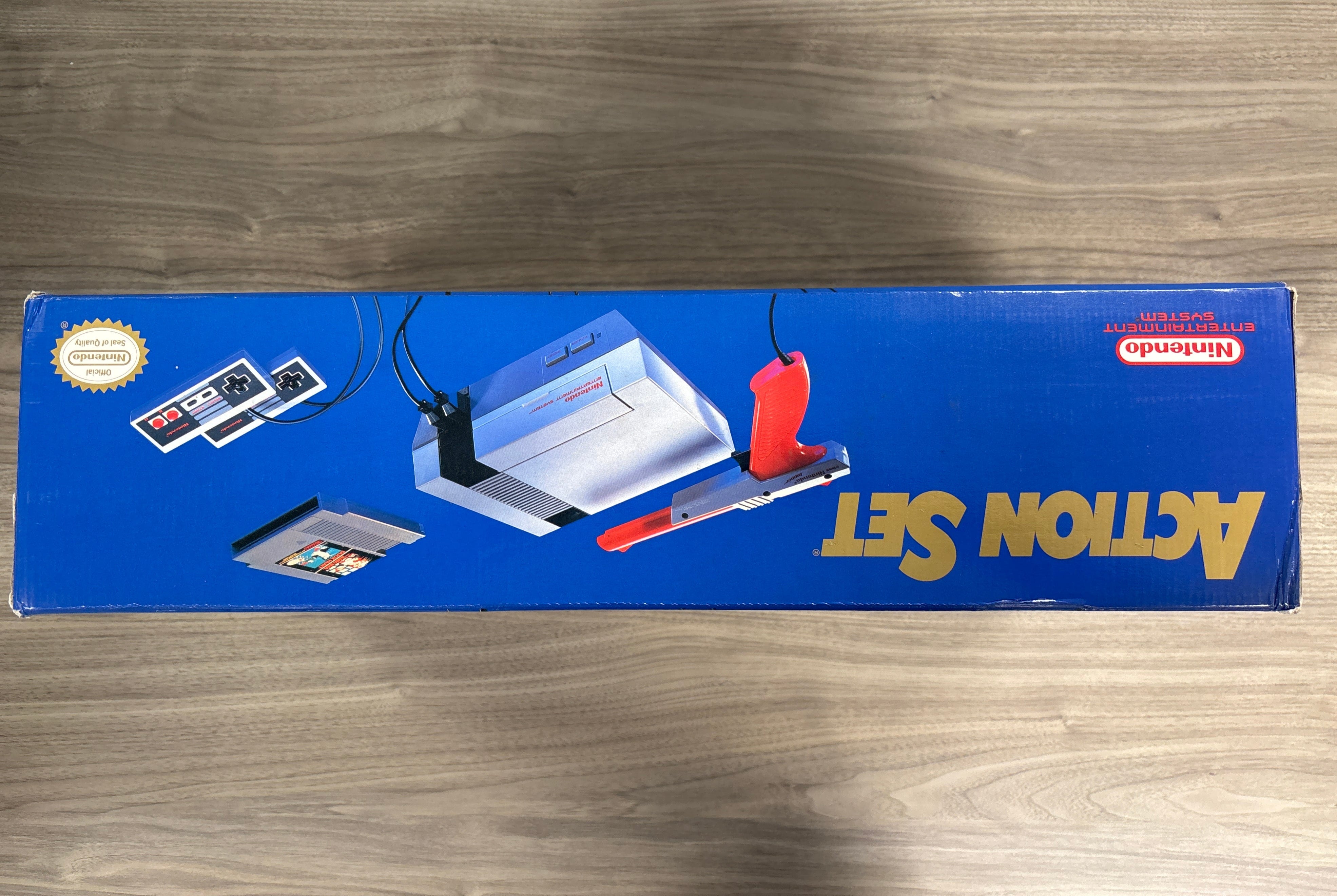 NES Action Set - Nintendo Entertainment System Box Only