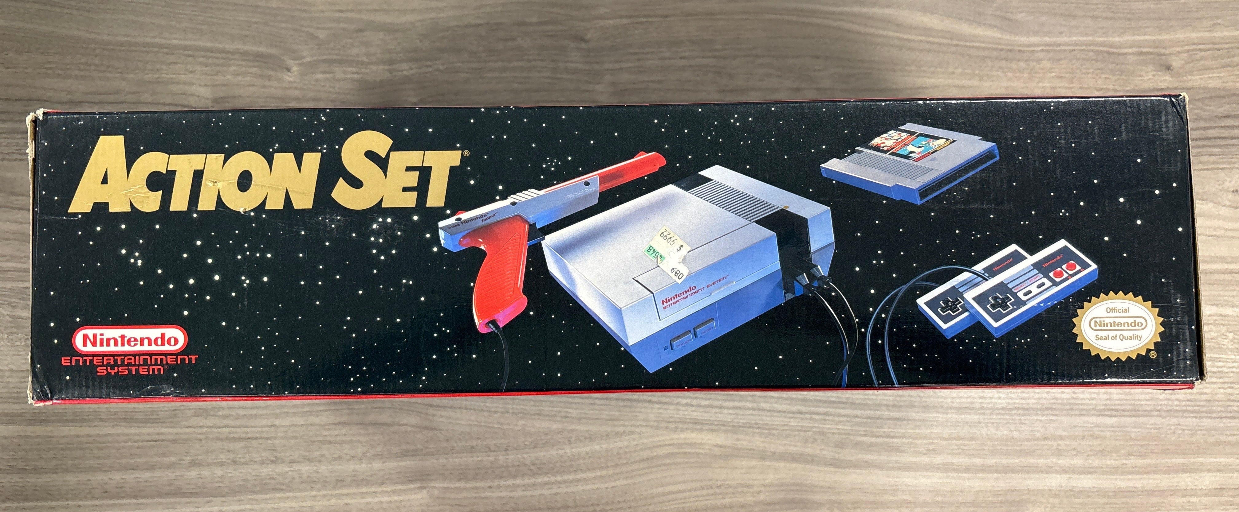 NES Action Set - Nintendo Entertainment System Box Only