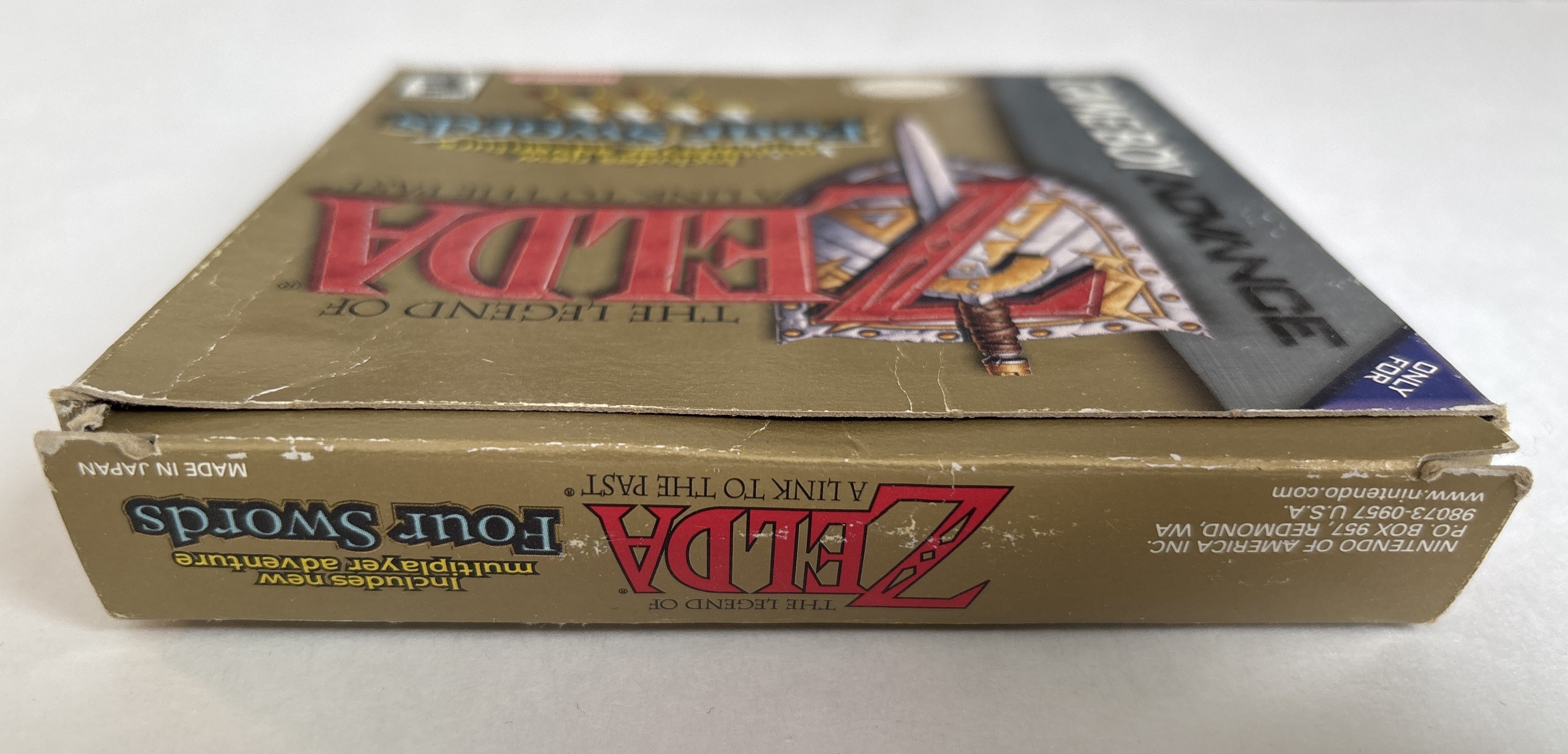 The Legend of Zelda: A Link to the Past Four Swords - Nintendo Game Boy Advance Box & Manuals Only No Game