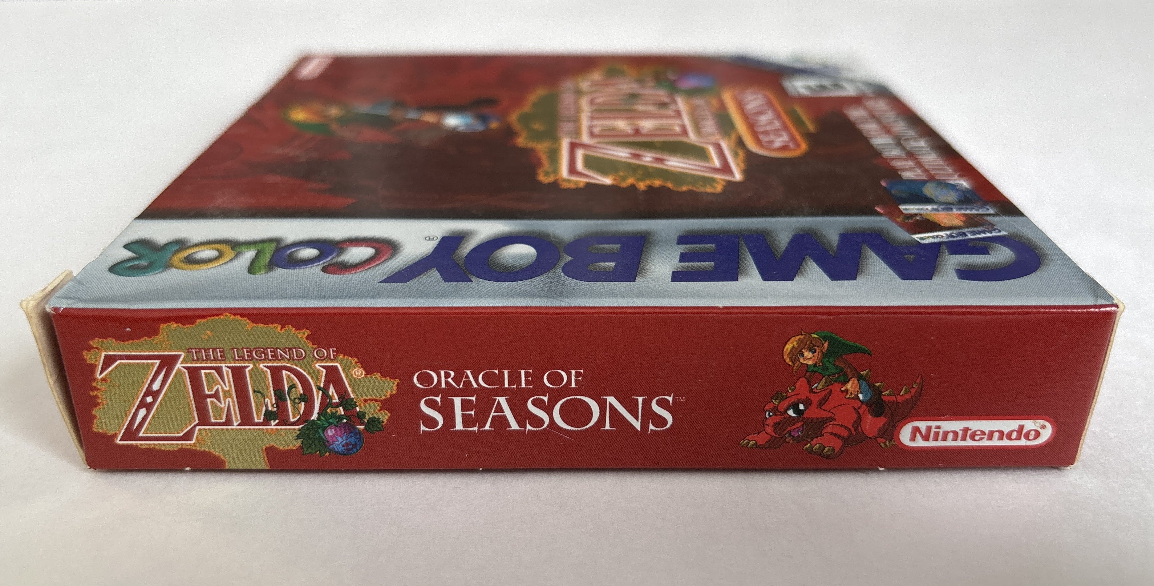 The Legend of Zelda: Oracle of Seasons - Nintendo Game Boy Color Box & Manuals Only No Game