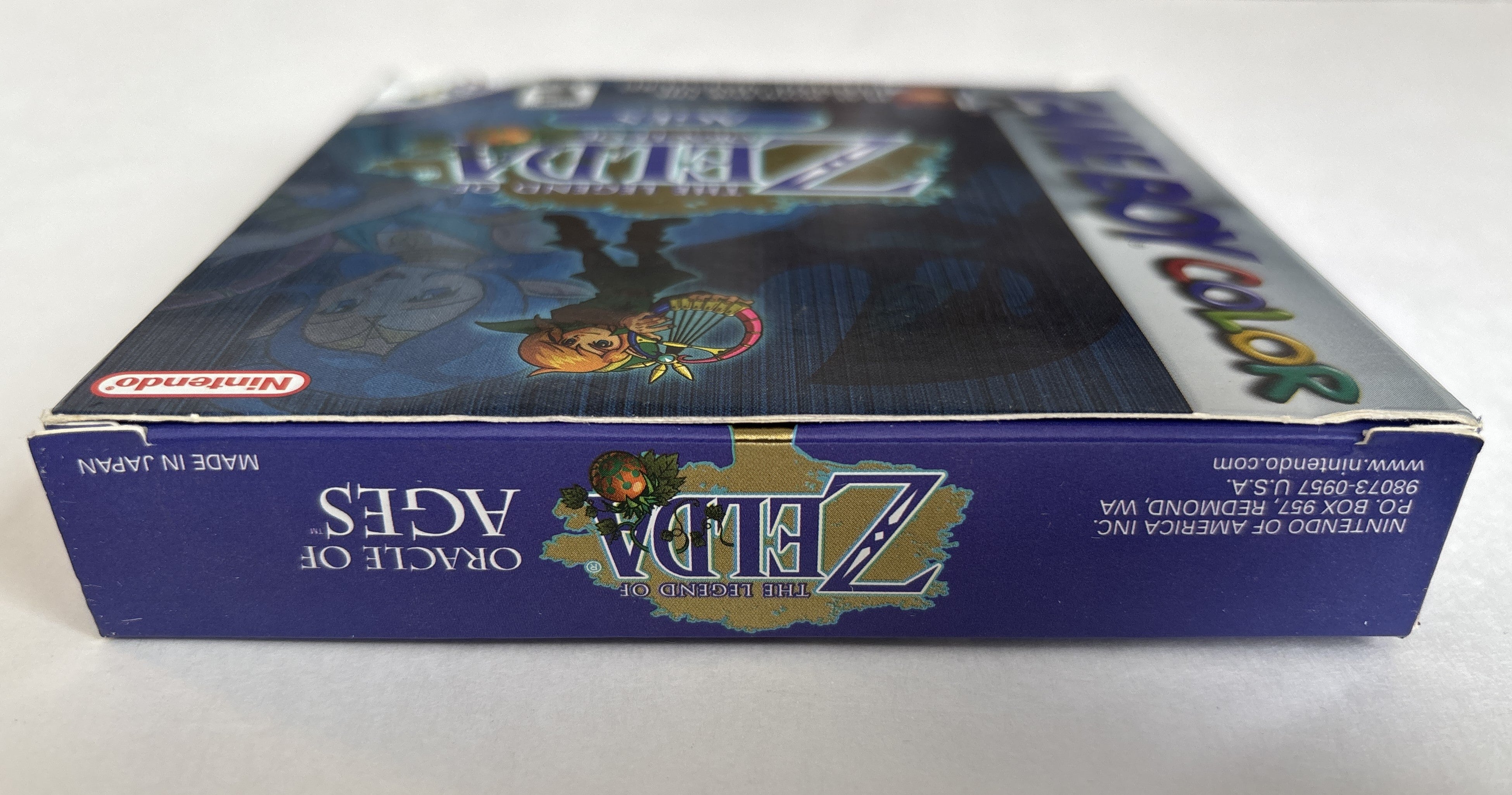 The Legend of Zelda: Oracle of Ages - Nintendo Game Boy Color Box & Manuals Only No Game