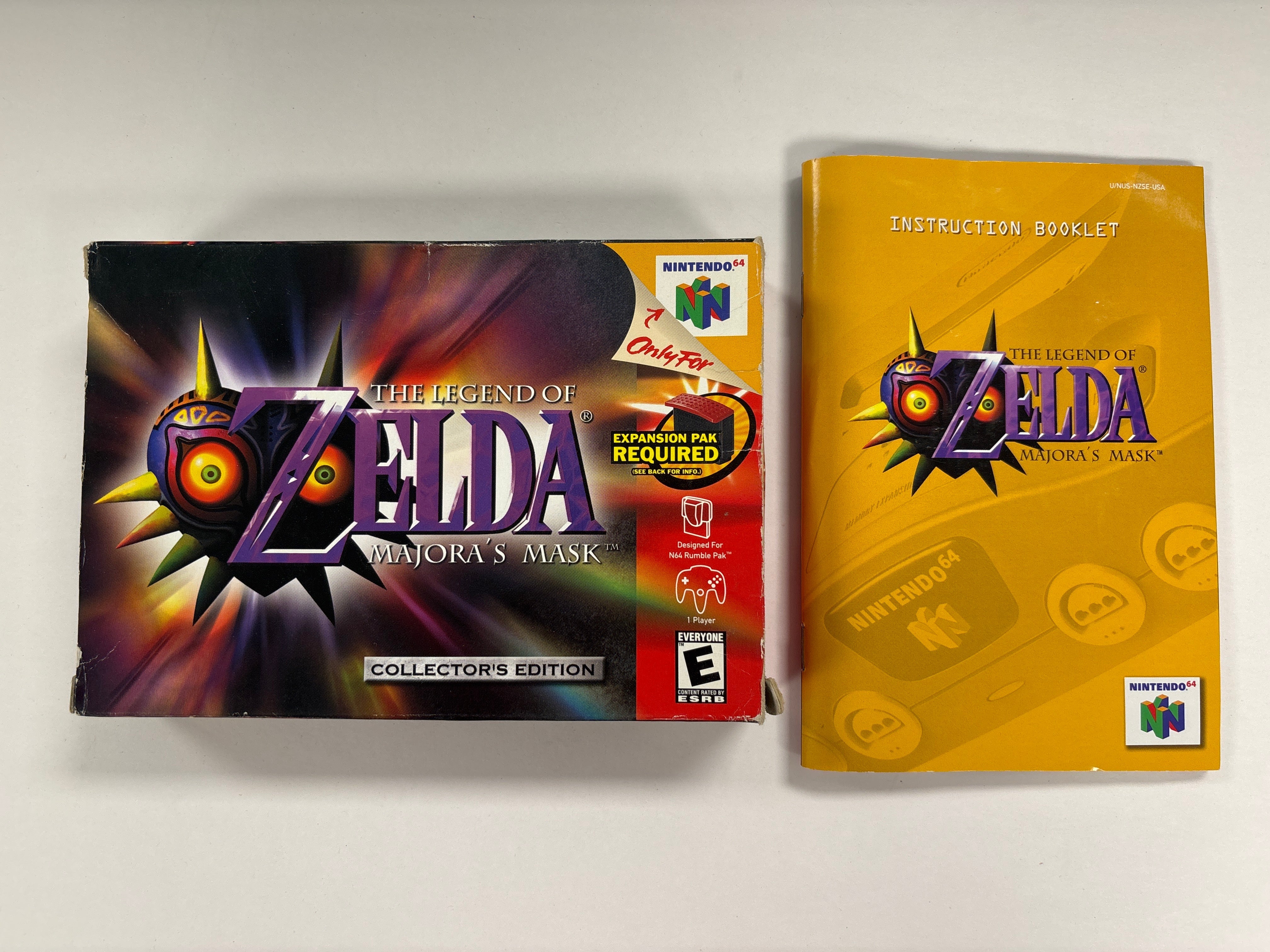 The Legend of Zelda: Majora's Mask Collector's Edition - Nintendo 64 N64 Box & Manuals Only No Game