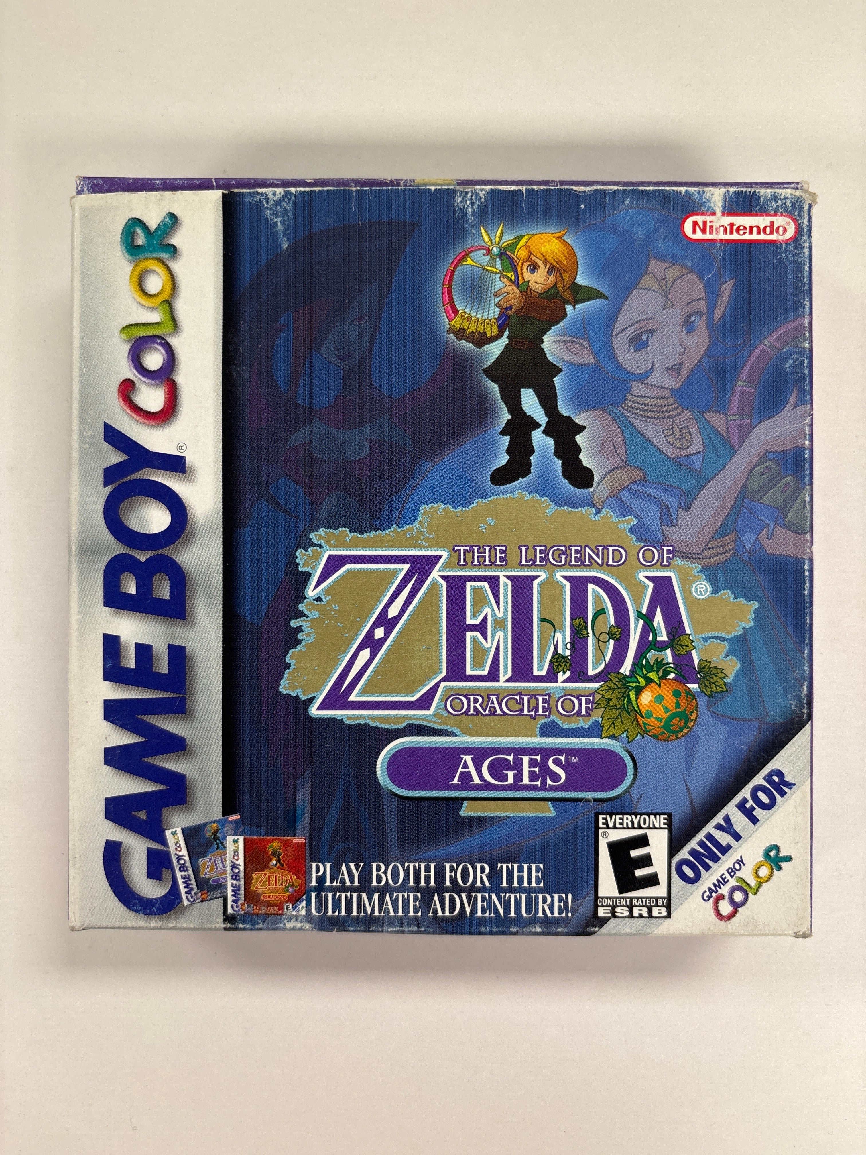 The Legend of Zelda: Oracle of Ages - Game Boy Color Box & Manuals Only No Game