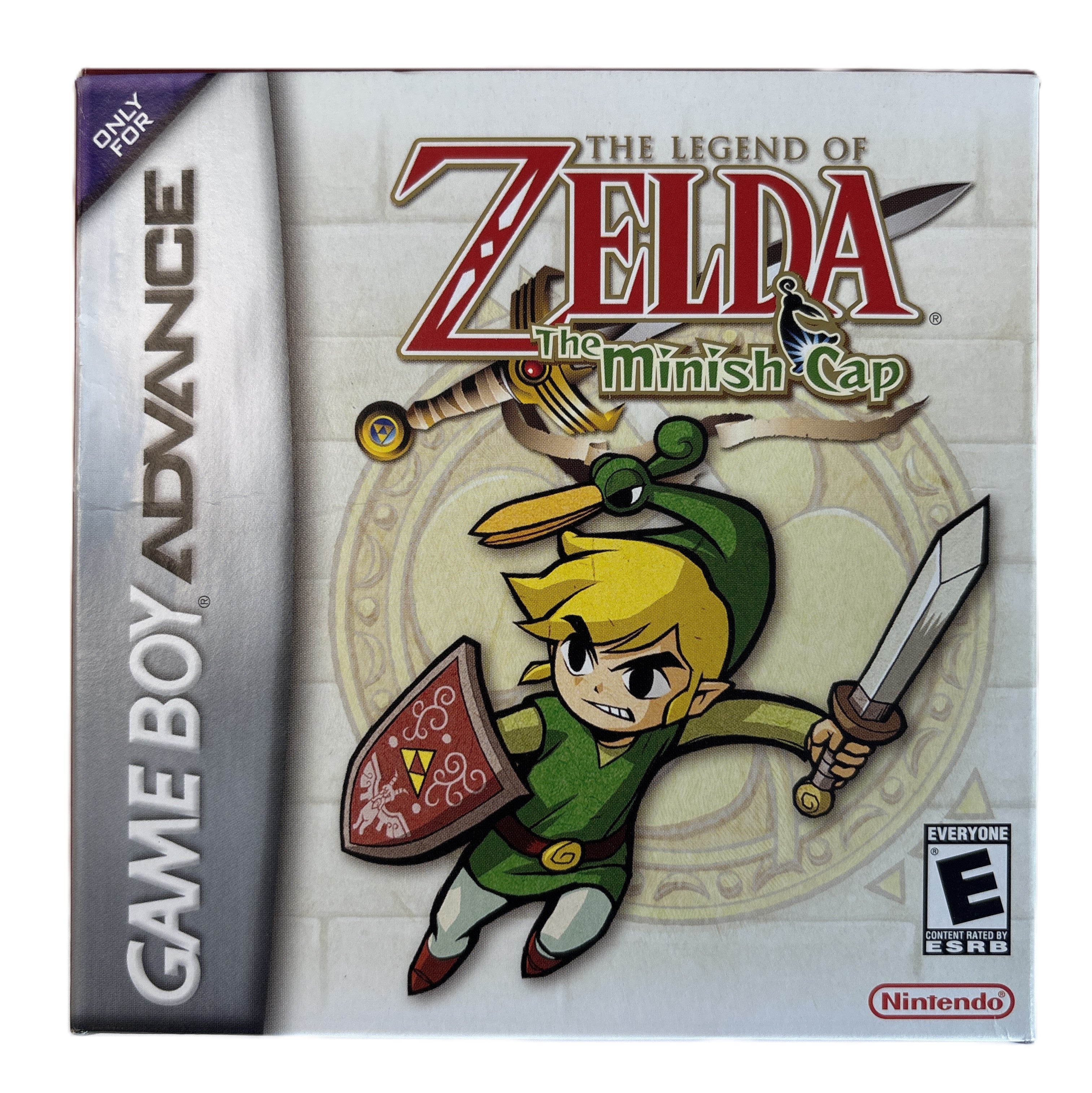 The Legend of Zelda: The Minish Cap - Nintendo Game Boy Advance NO GAME Box & Manuals Only