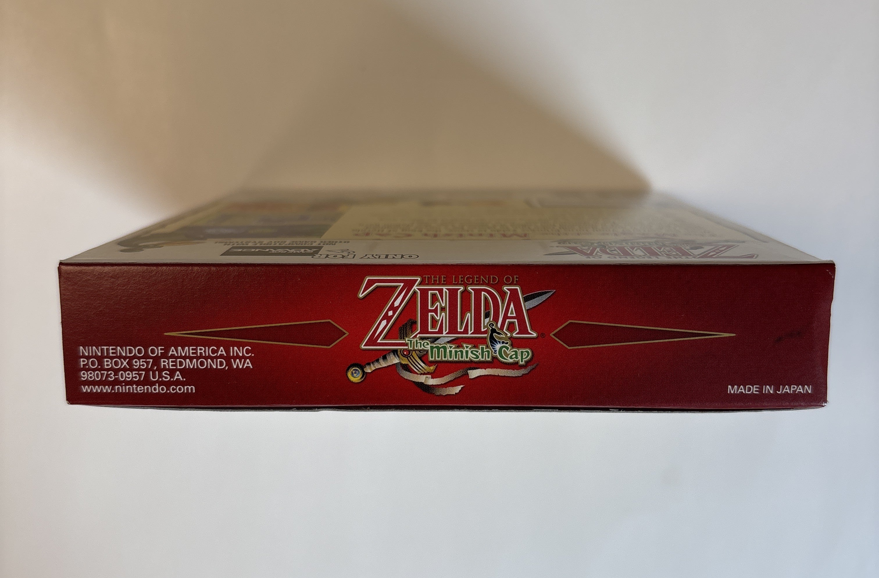 The Legend of Zelda: The Minish Cap - Nintendo Game Boy Advance NO GAME Box & Manuals Only