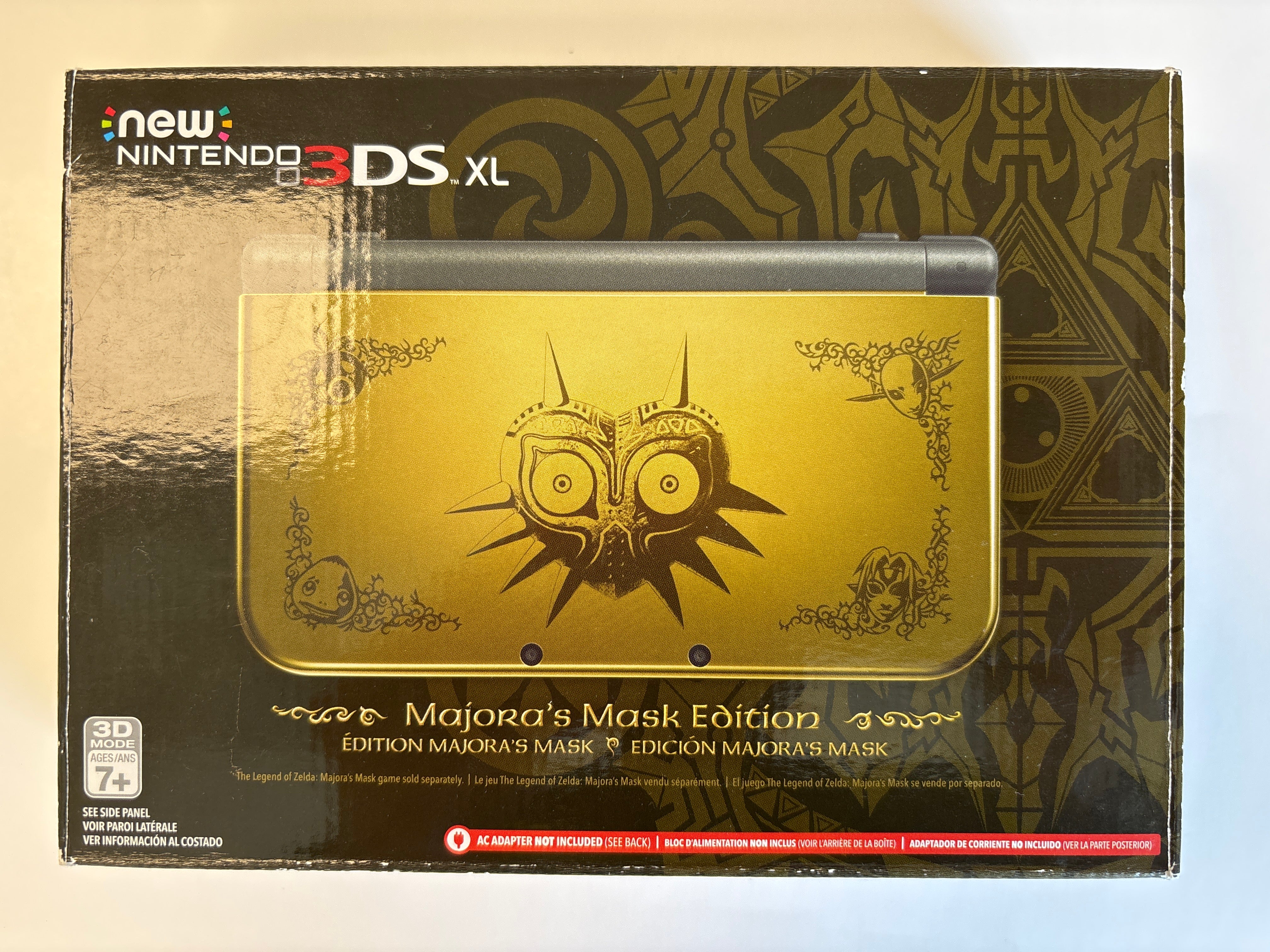 New Nintendo 3DS XL Majora's Mask Edition Complete In Box Nice Shape W/ Charger!
