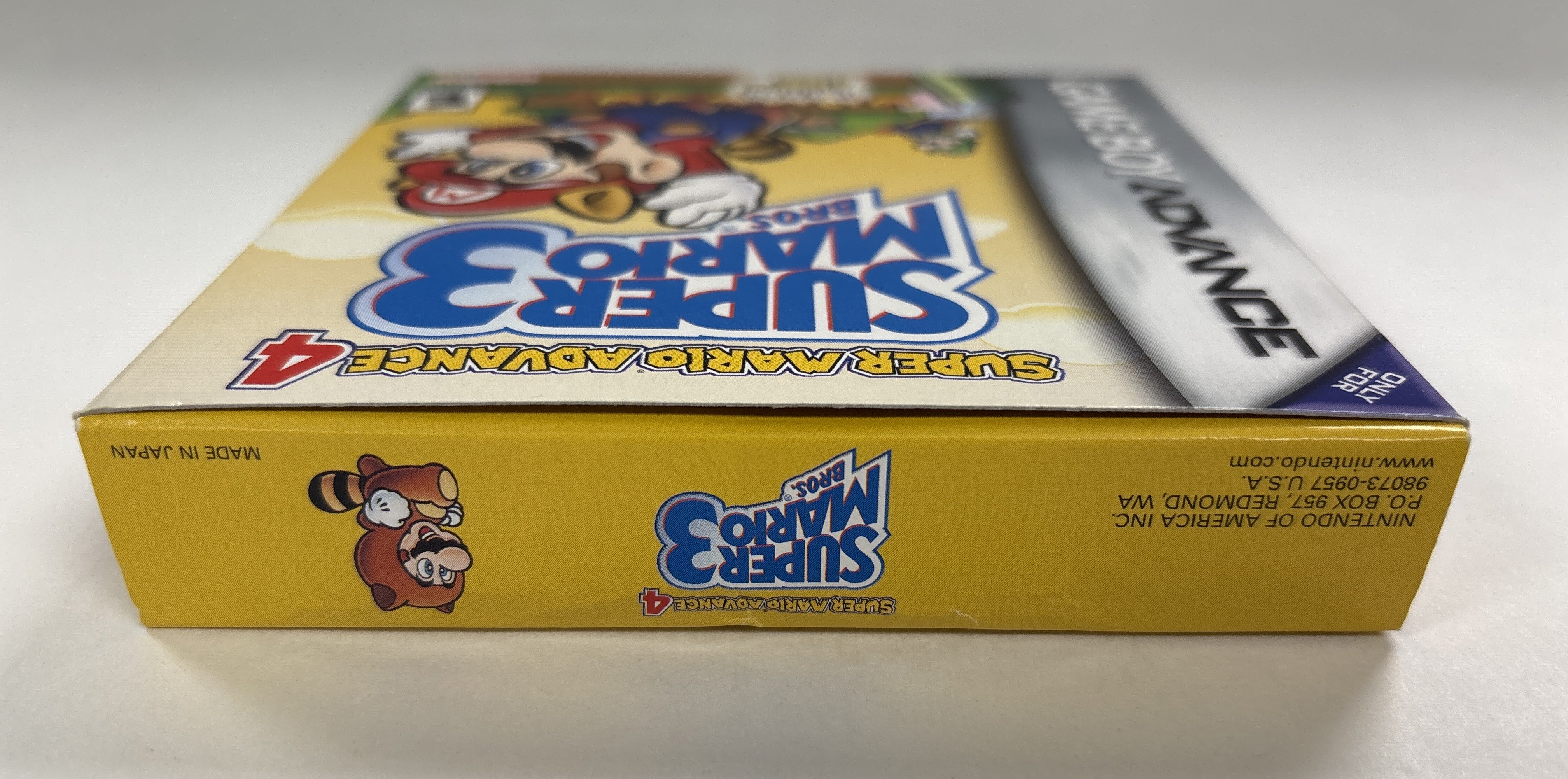 Super Mario Advance 4: Super Mario Bros 3 - Nintendo Game Boy Advance NO GAME Box & Manuals Only + Sealed Card!
