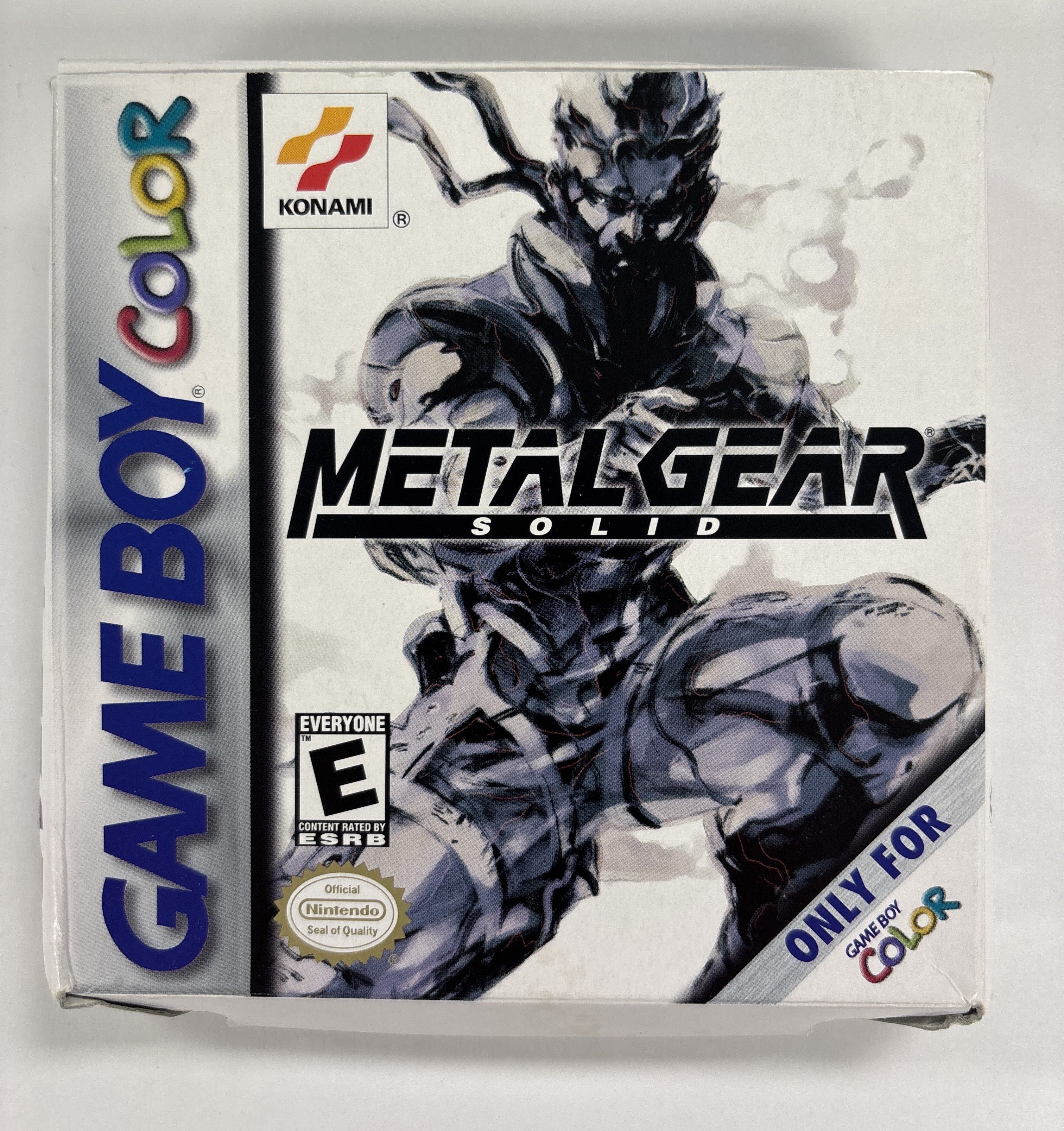 Metal Gear Solid - Nintendo Game Boy Color Box & Manual Only NO GAME